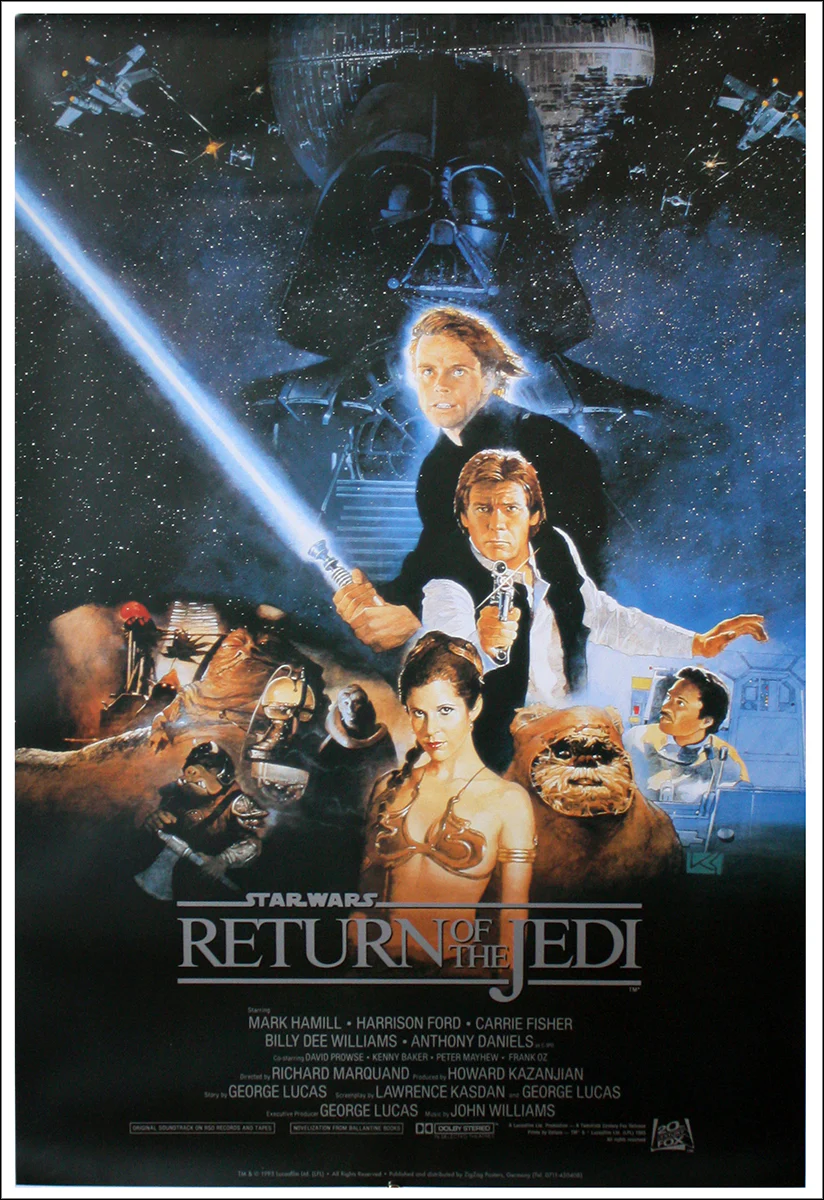 Star Wars Poster 6er-Set Episode I, II, III, IV, V, VI - Image 6