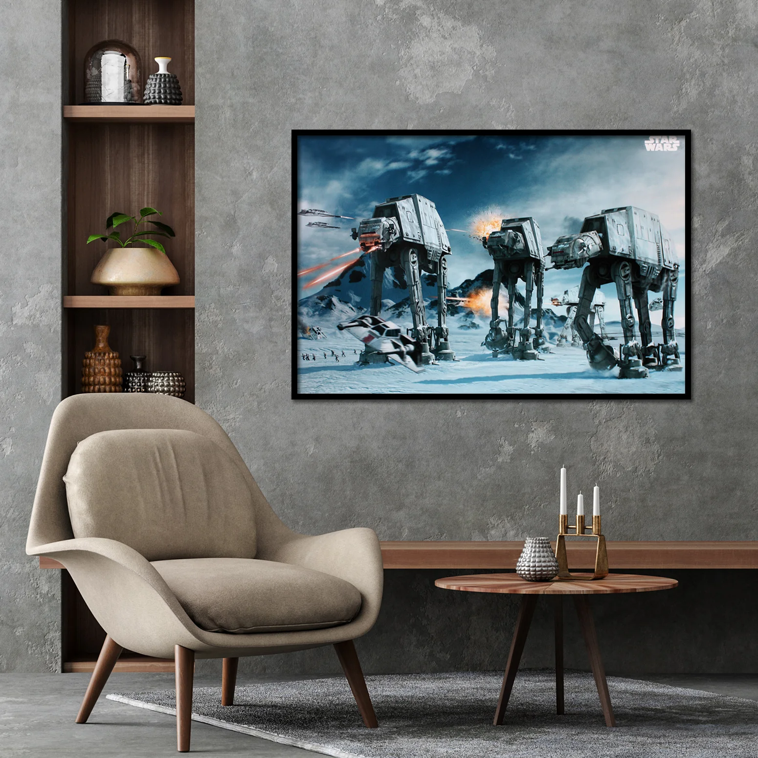 Star Wars Poster AT-AT Fighter - Image 2