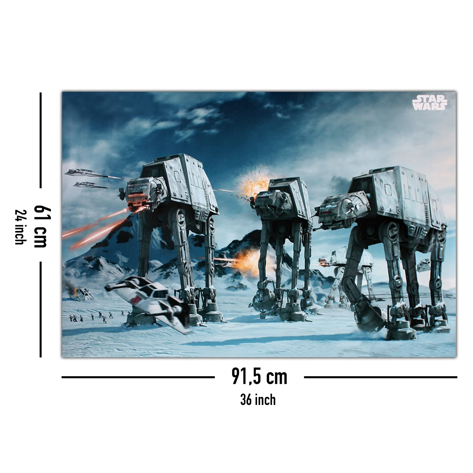 Star Wars Poster AT-AT Fighter - Image 5