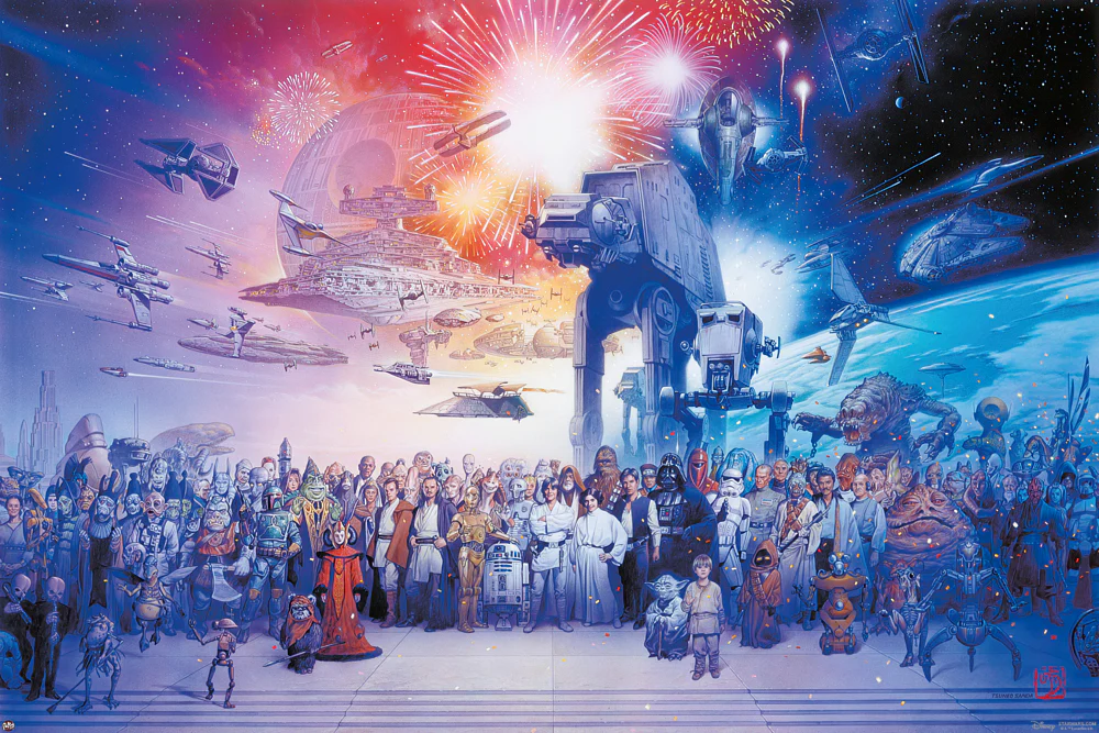 Star Wars Poster Cast