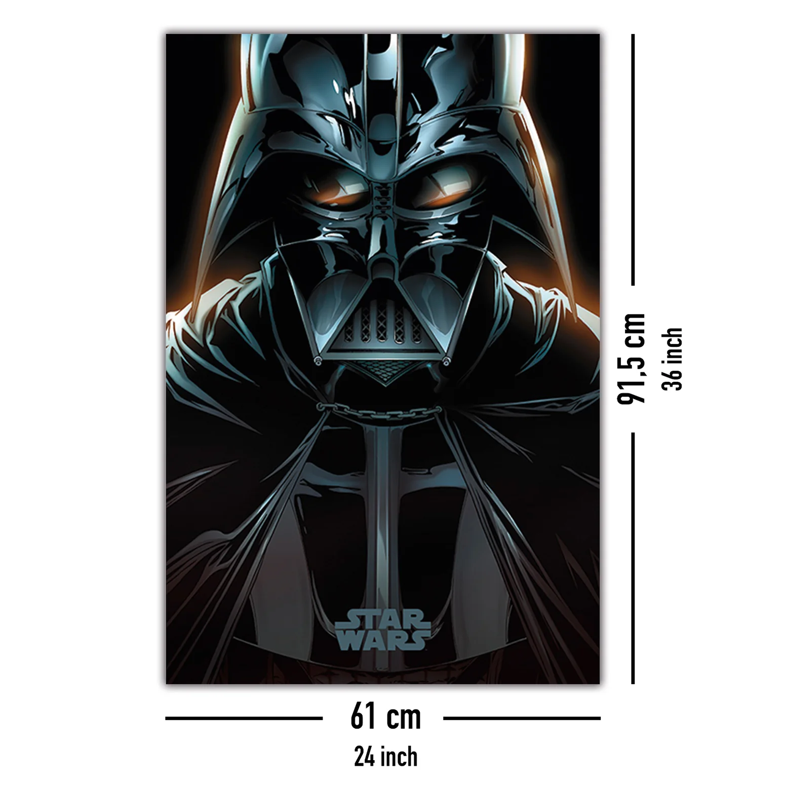 Star Wars Poster Darth Vader Comic - Image 5
