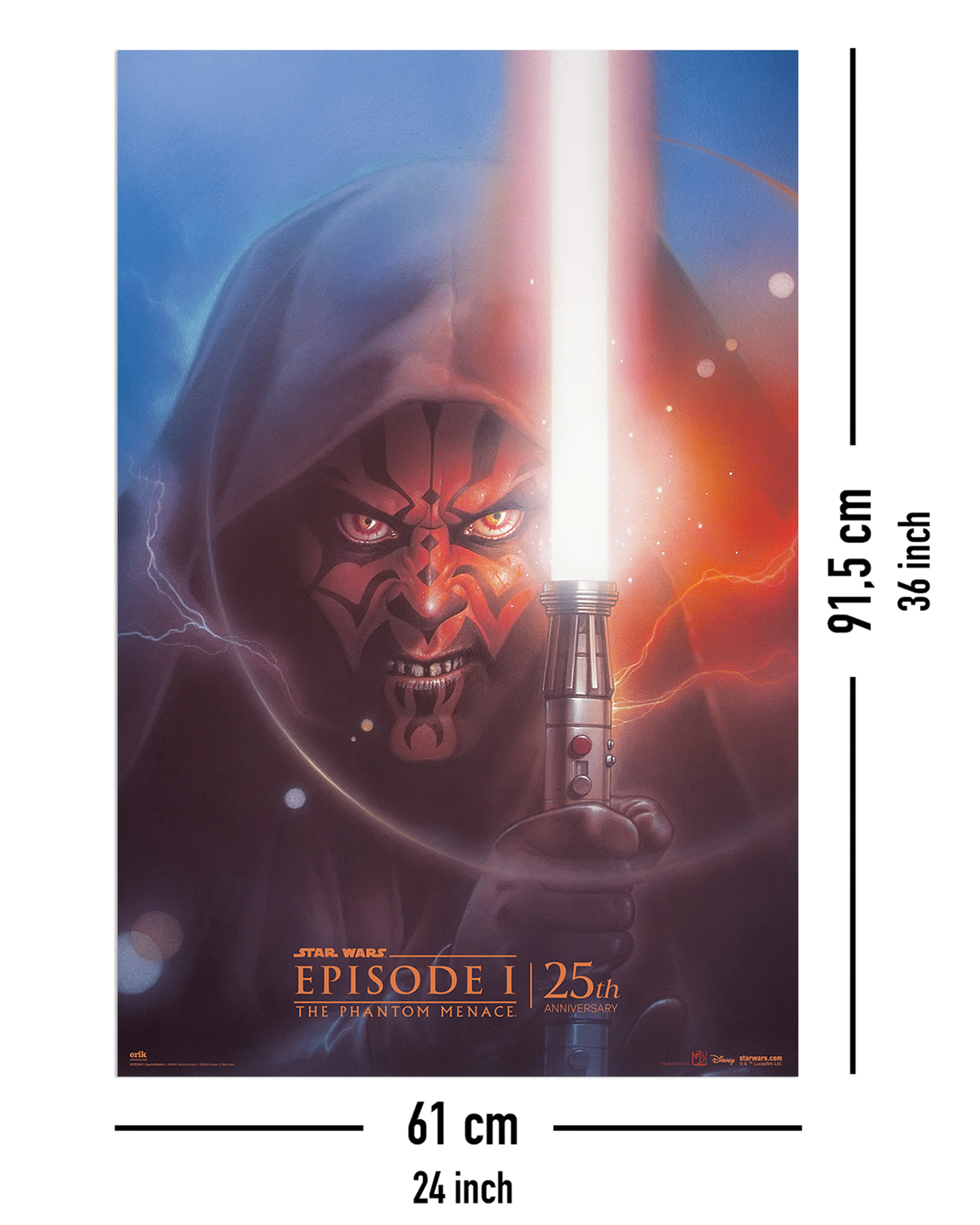Star Wars Poster Episode 1 25th Anniversary - Image 6