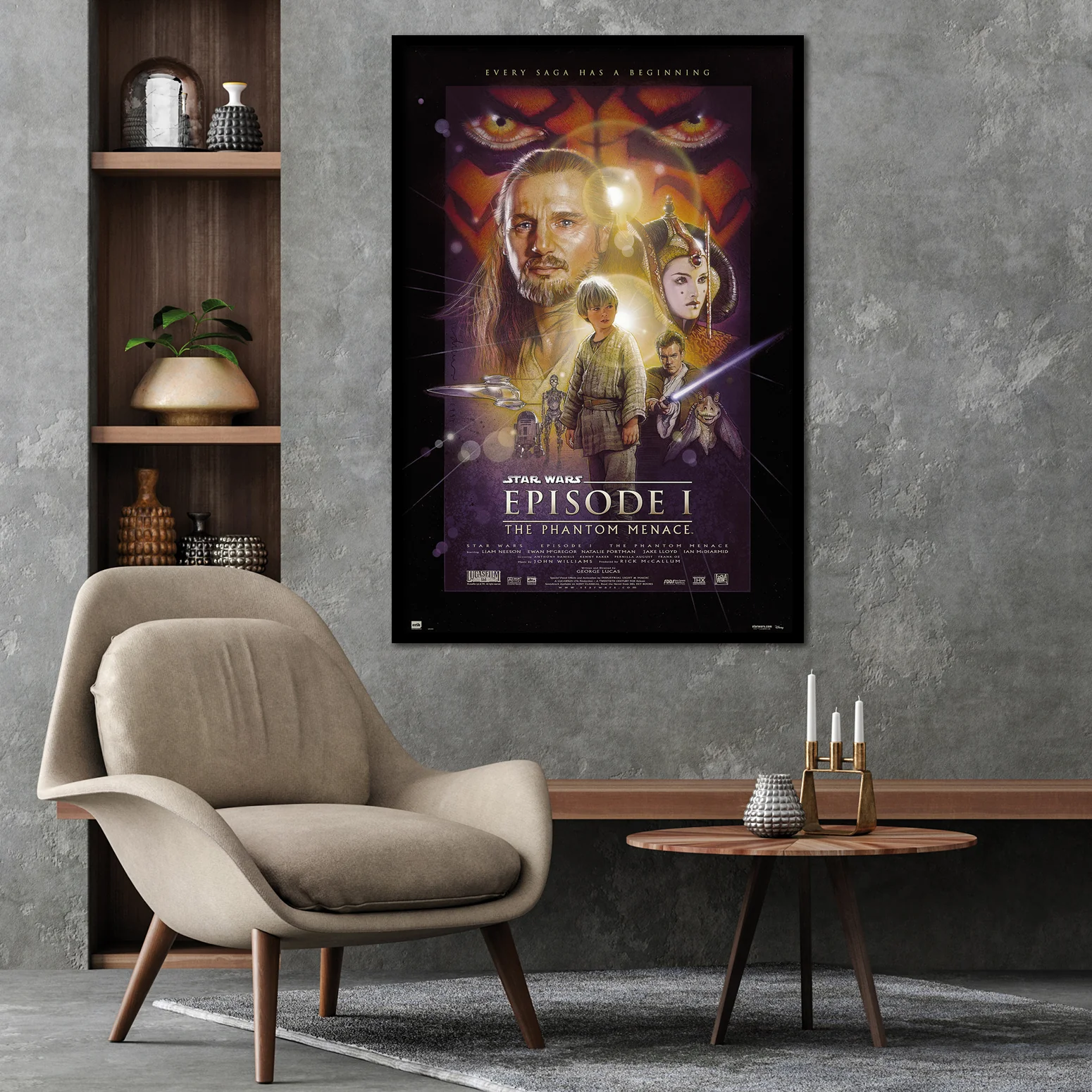 Star Wars Poster Episode 1 The Phantom Menace - Image 2