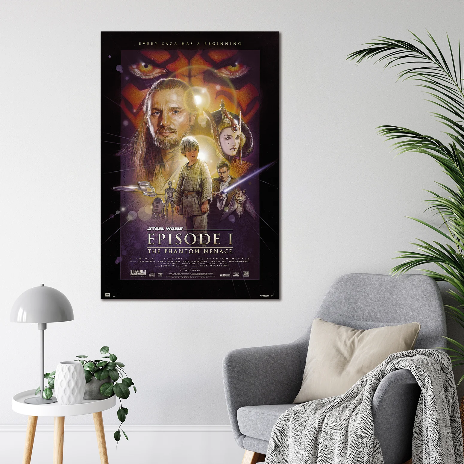 Star Wars Poster Episode 1 The Phantom Menace - Image 3