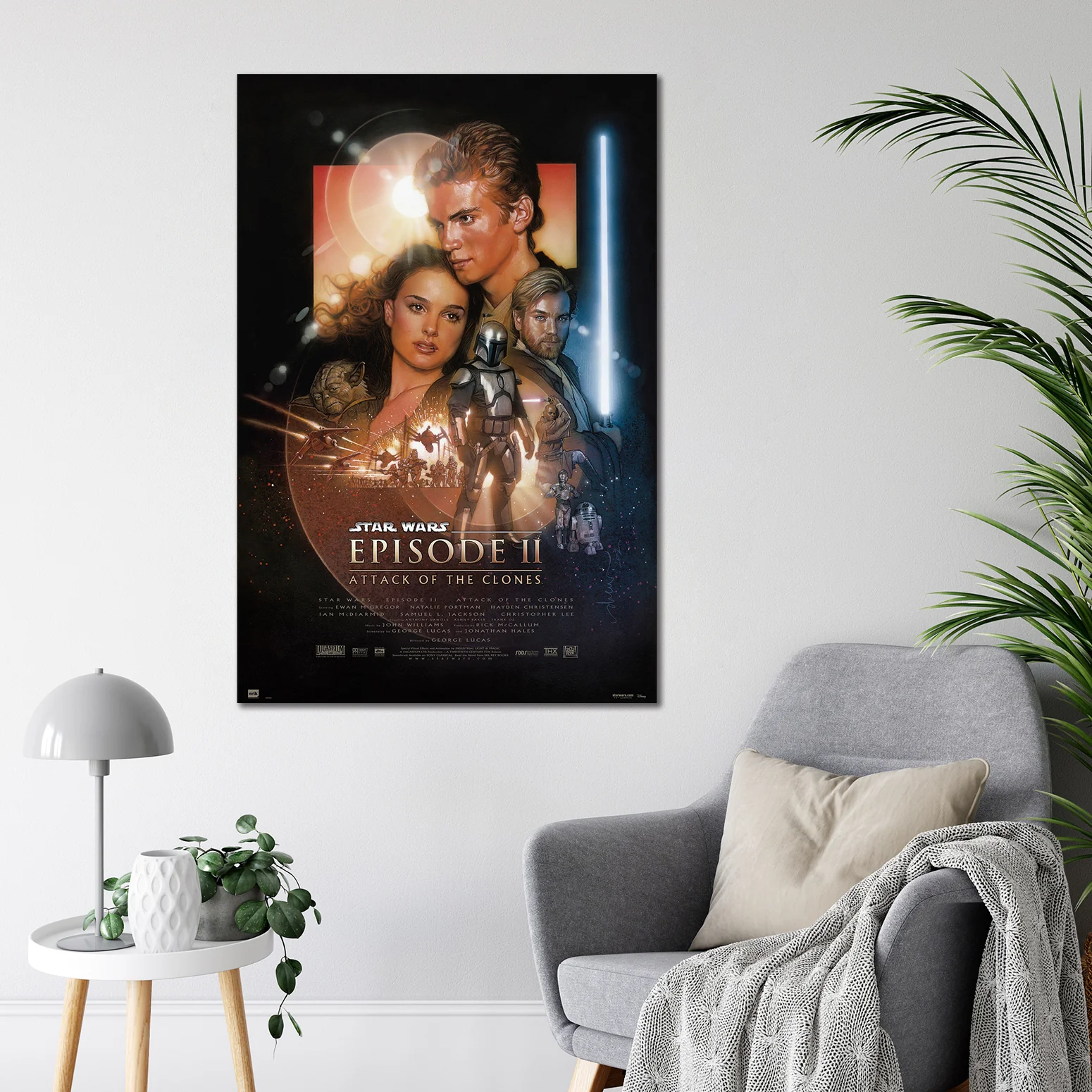 Star Wars Poster Episode 2 Attack of the Clones - Image 3