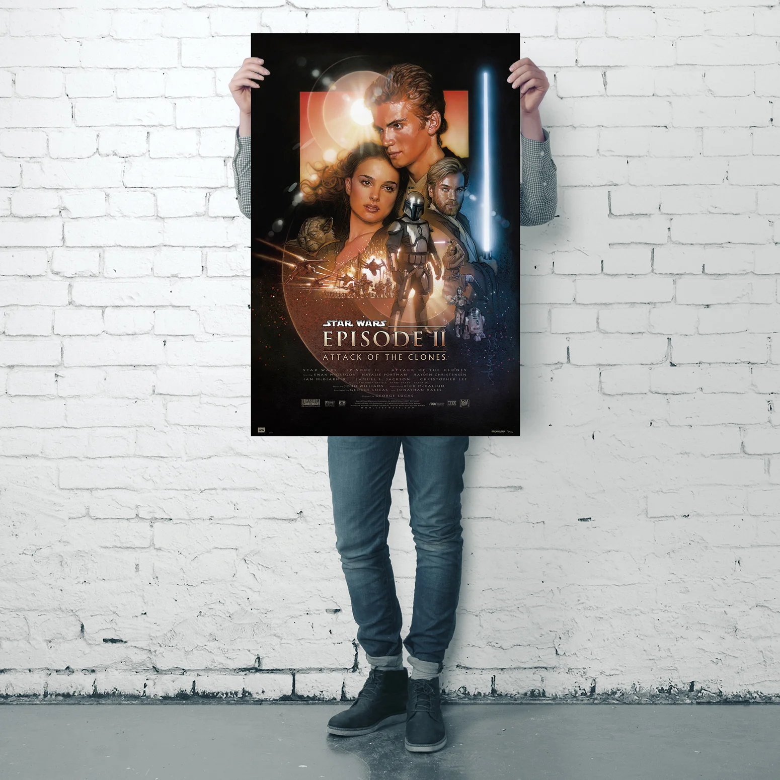 Star Wars Poster Episode 2 Attack of the Clones - Image 9