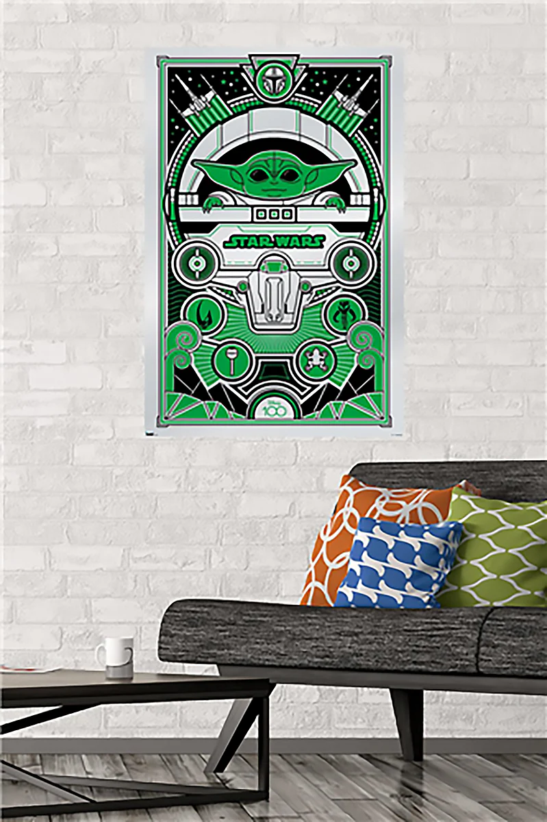 Star Wars Poster Grogu Disney 100th anniversary - Image 2
