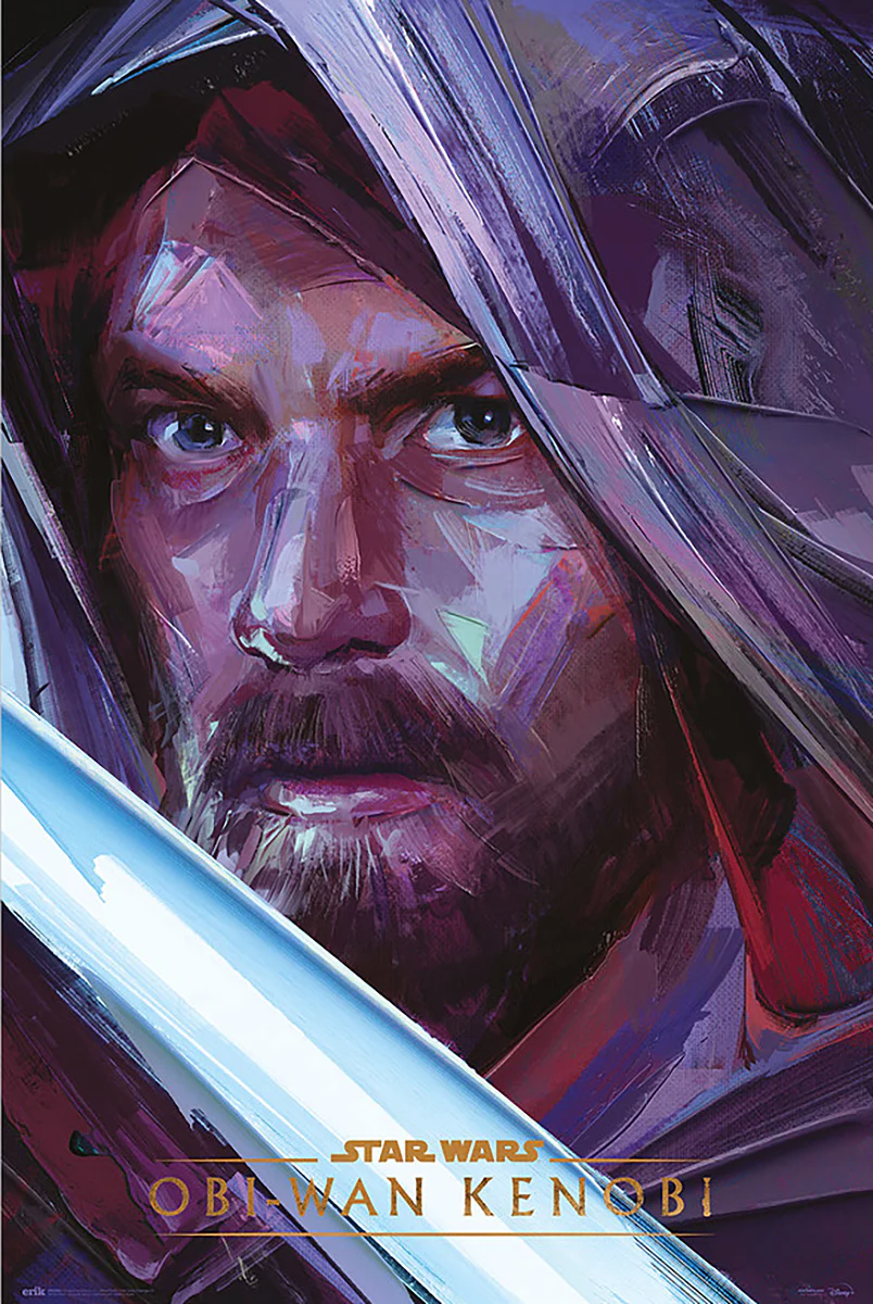 Star Wars Poster Kenobi Jedi Knight