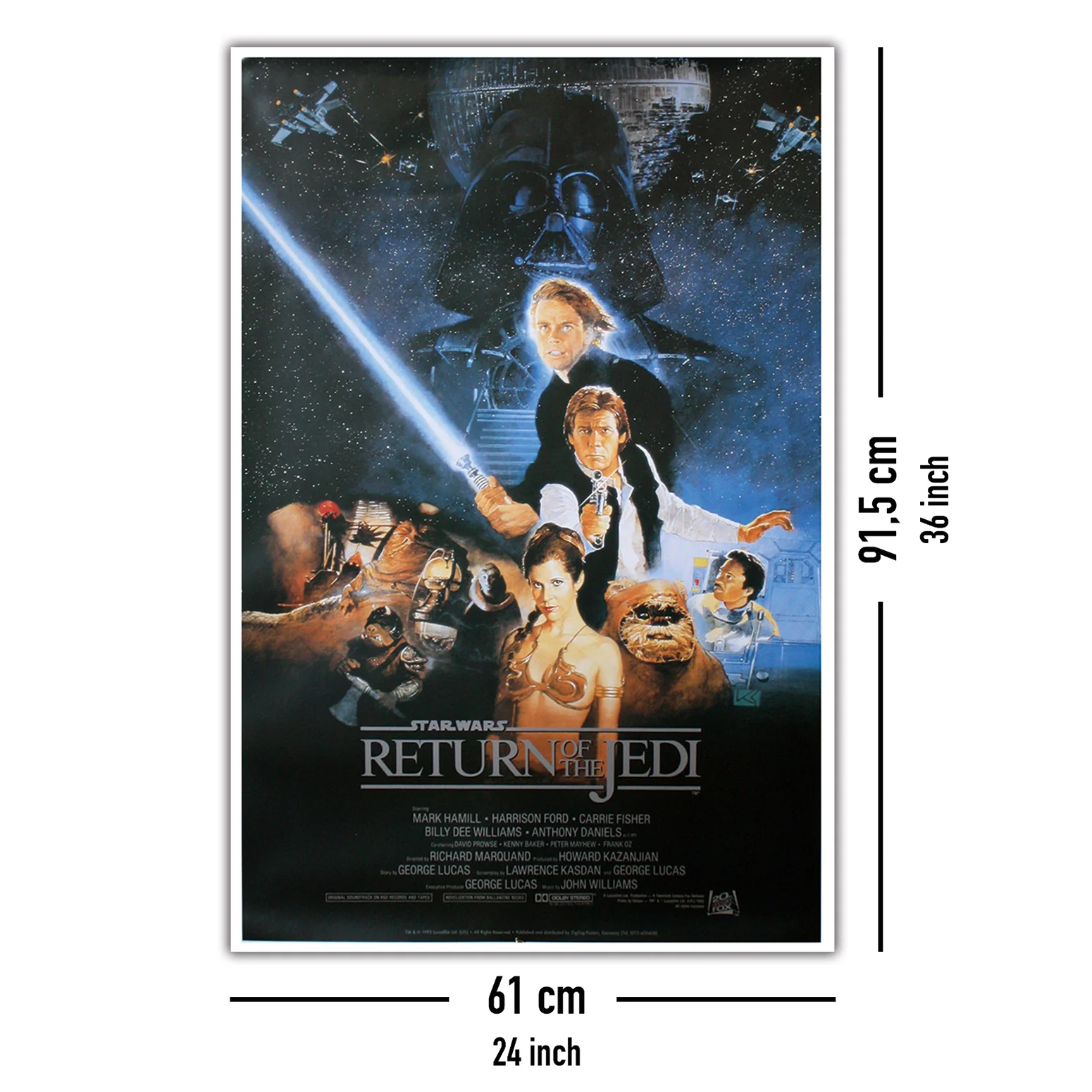 Star Wars Poster Return of the Jedi Style B - Image 10