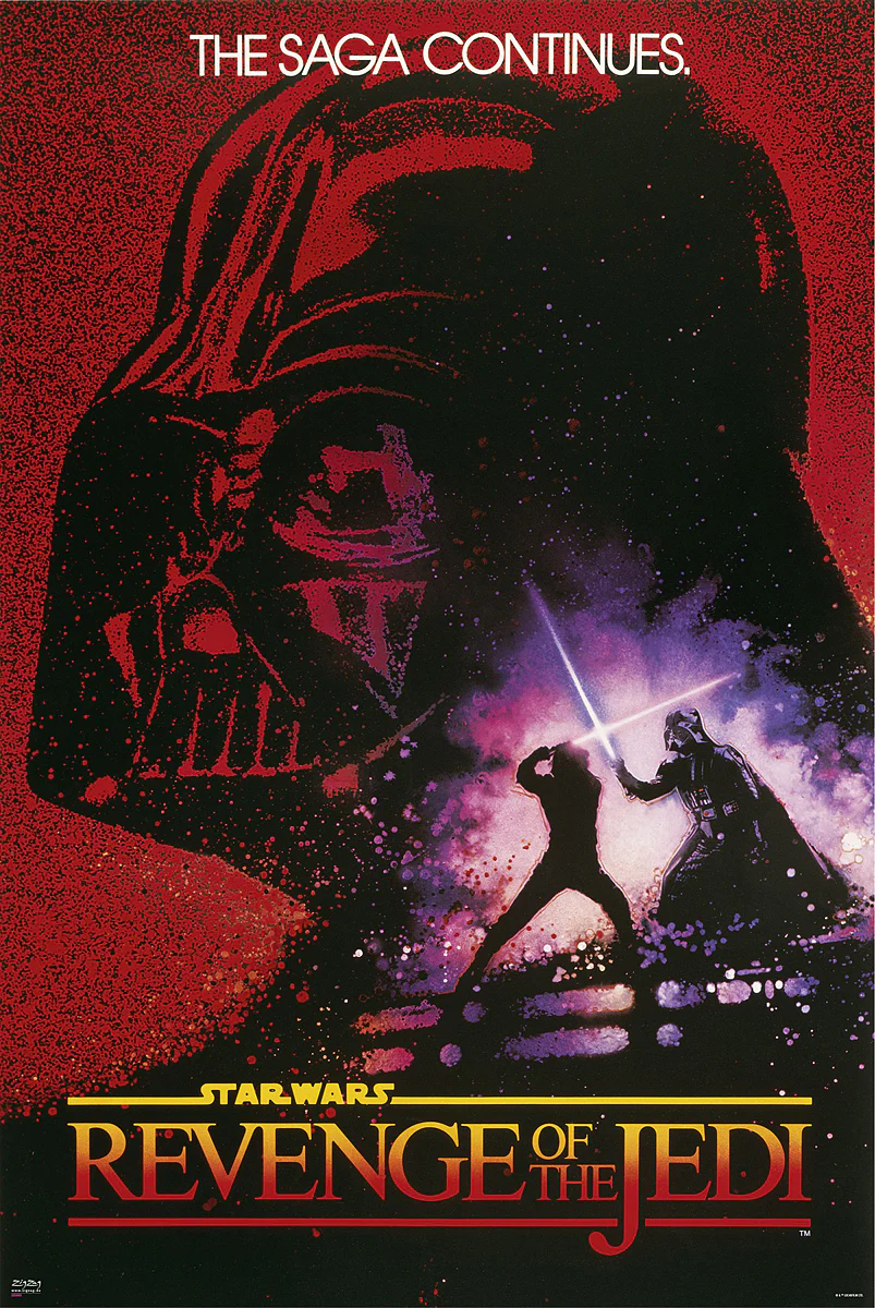 Star Wars Poster Revenge of the Jedi