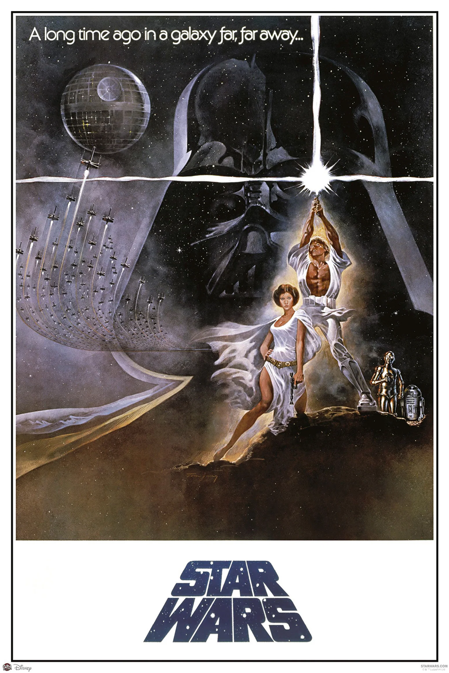 Star Wars Poster Style 'A' - American