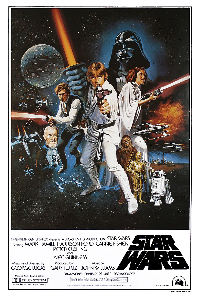 Star Wars Poster Style 'C' - American