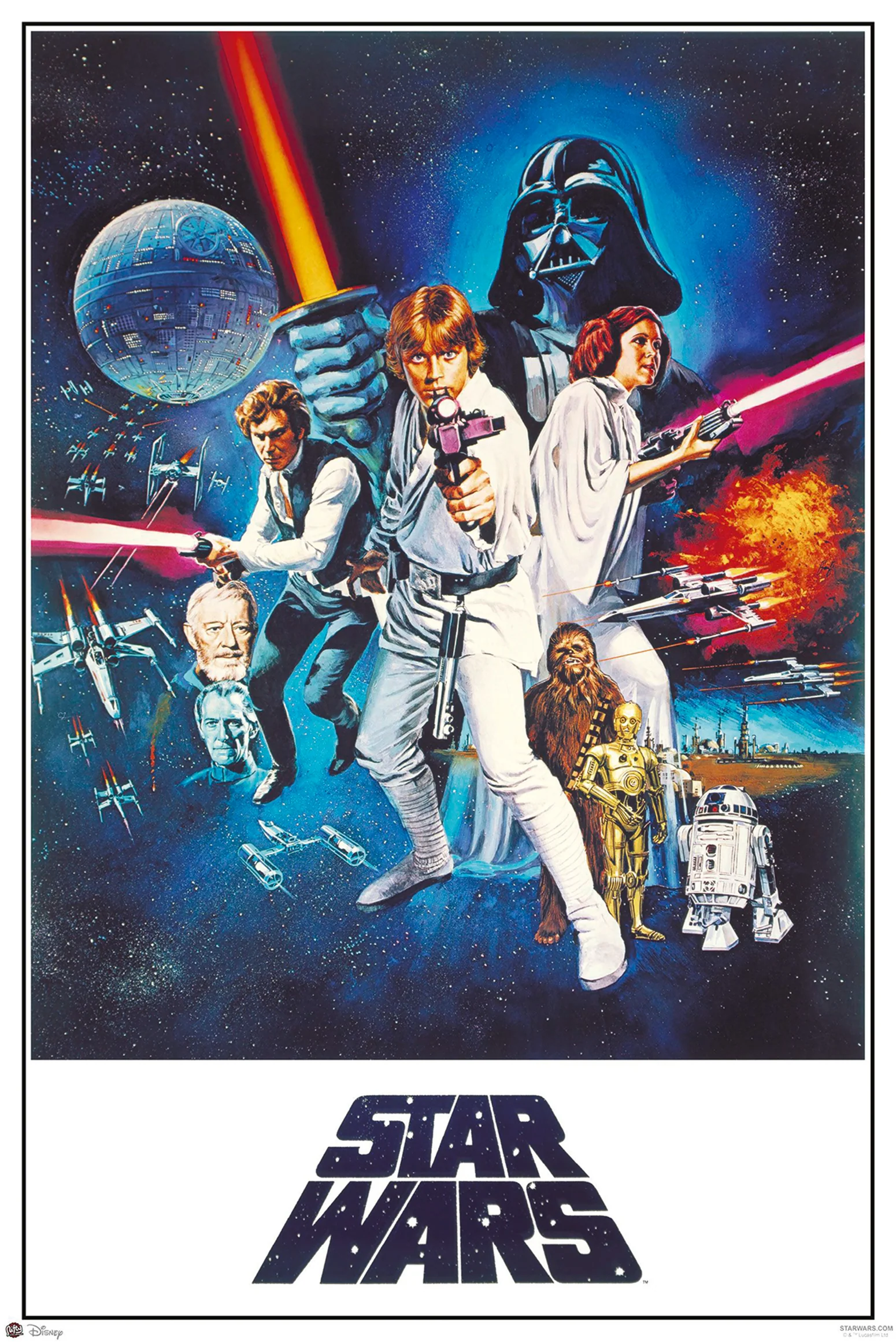 Star Wars Poster Style 'C' - American