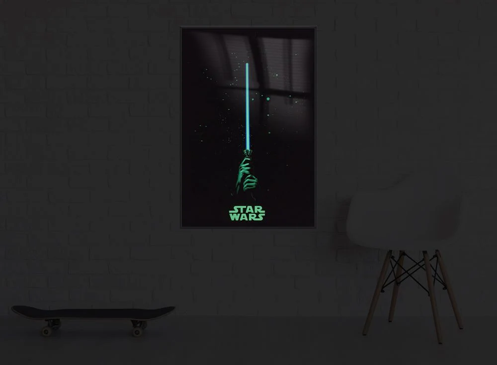 Star Wars Poster Weapon of the Jedi Glow-In-The-Dark - Image 6
