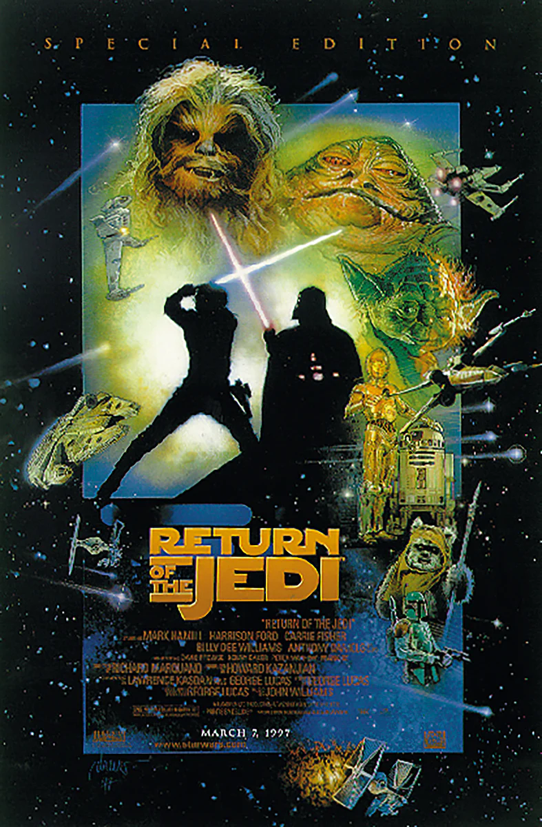 Star Wars Posterset Filmplakat Episode 4 - 6 Special Edition - Image 4