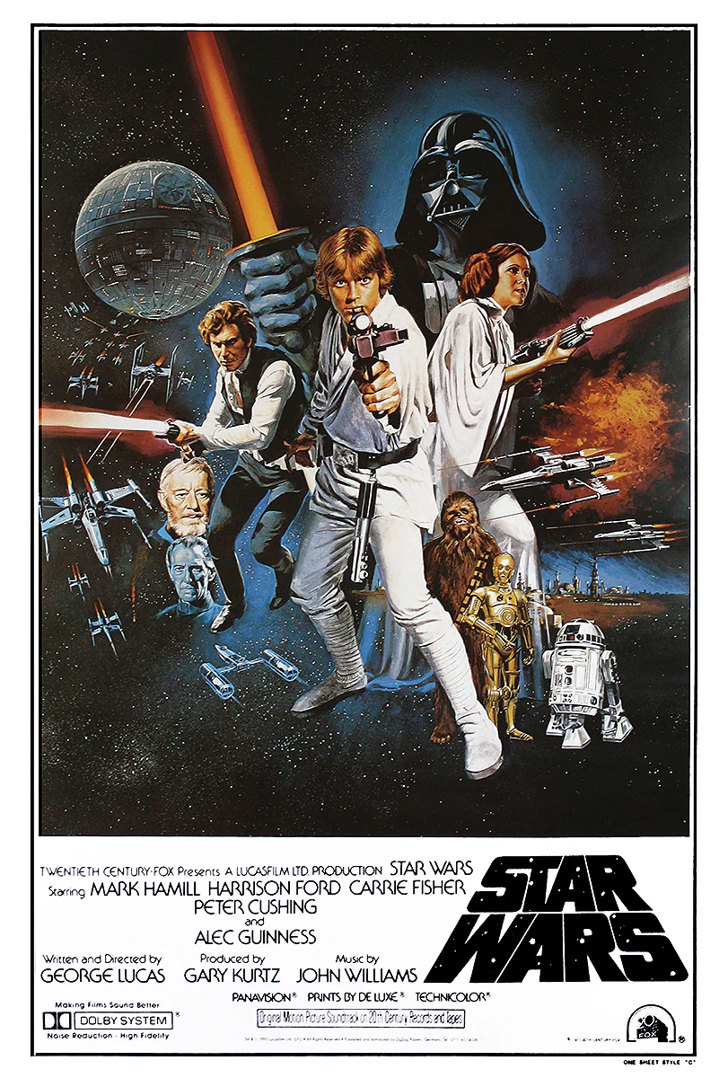 Star Wars Posterset Filmplakat Episode 4 - 6 US Size - Image 2