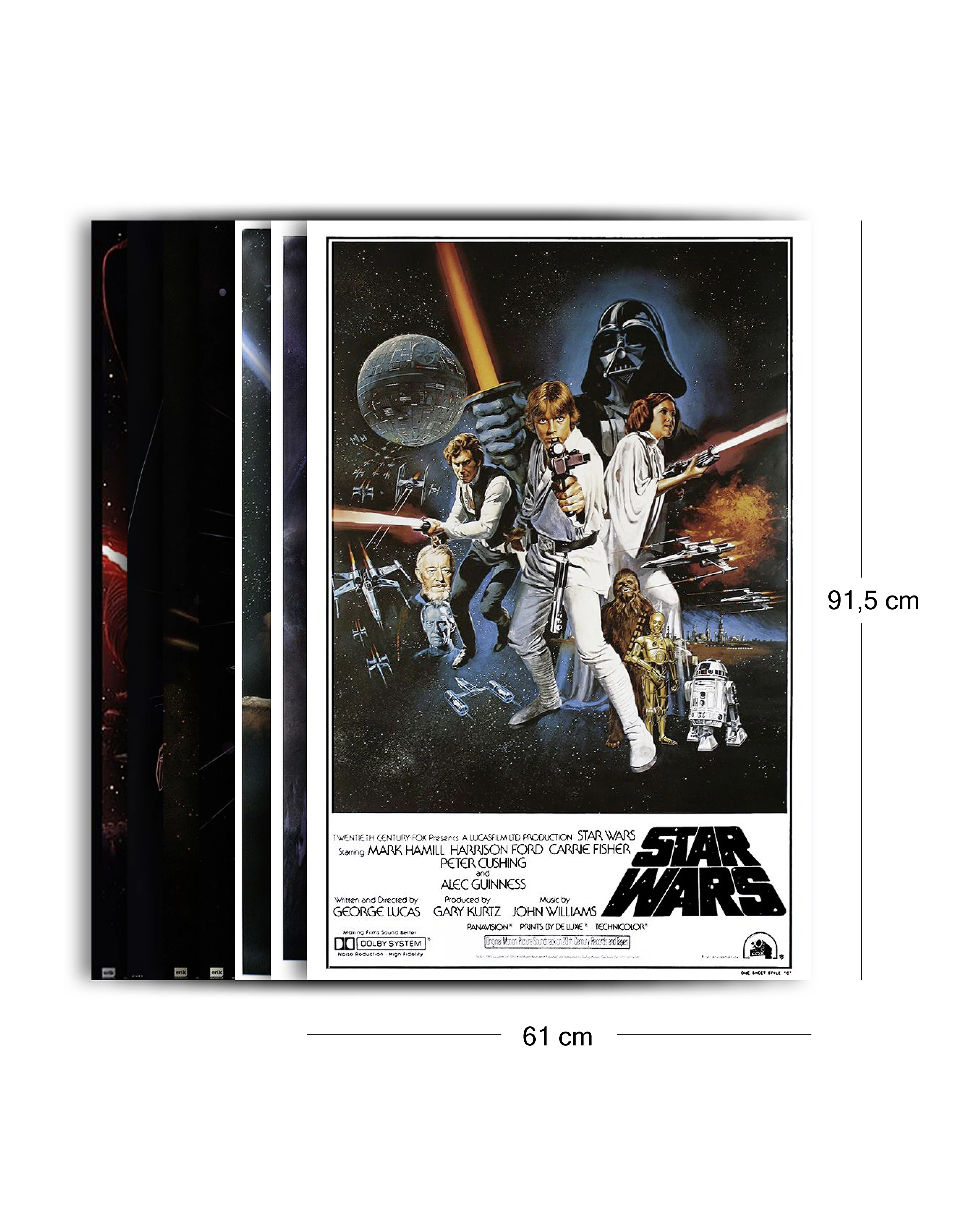 Star Wars Posterset Teil I - VII - Image 2