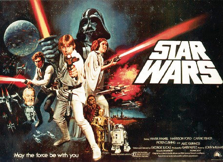 Star Wars Postkarte