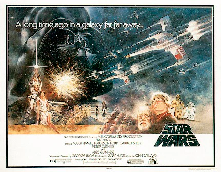 Star Wars Postkarte