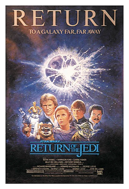 Star Wars Postkarte Return of the Jedi