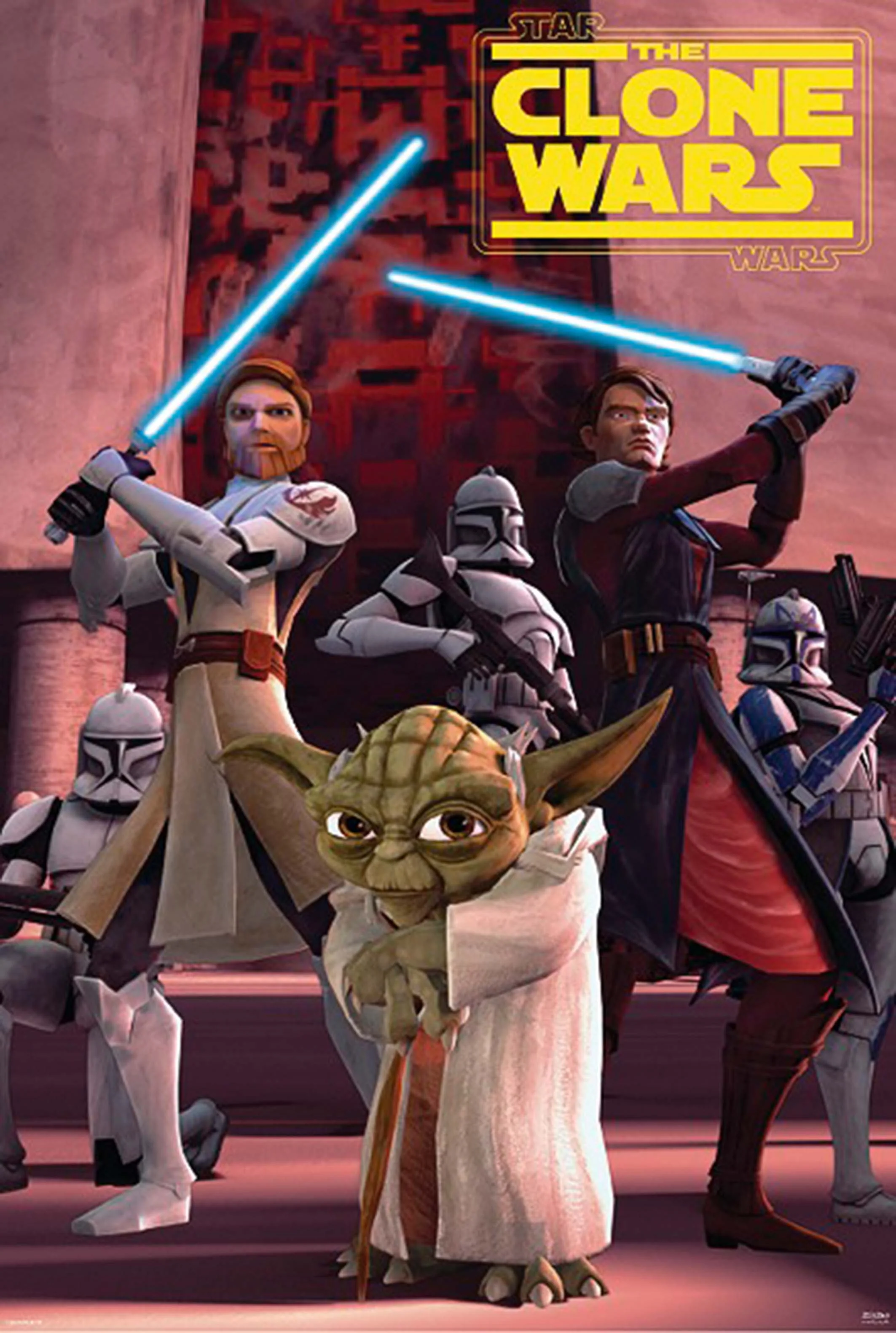Star Wars The Clone Wars Poster Group