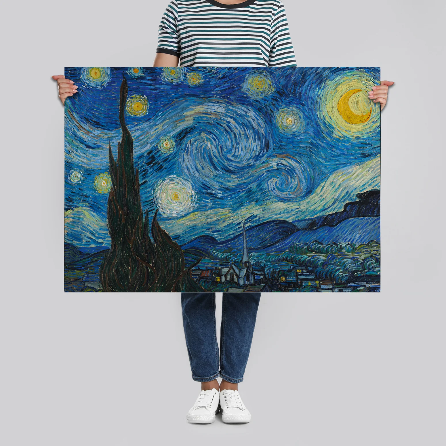 Starry Night Poster Vincent Van Gogh - Image 9