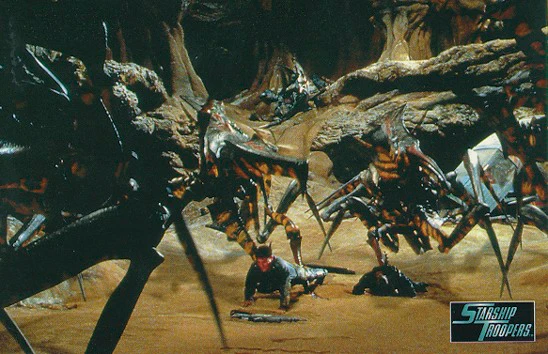 Postkarte Starship Troopers
