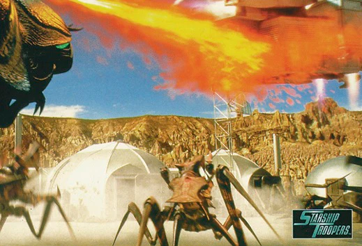 Postkarte Starship Troopers