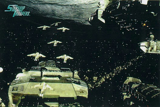 Postkarte Starship Troopers