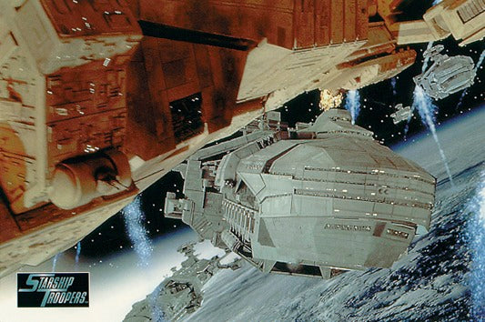 Postkarte Starship Troopers