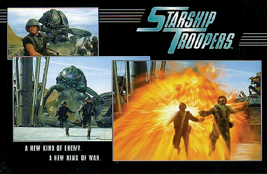 Postkarte Starship Troopers