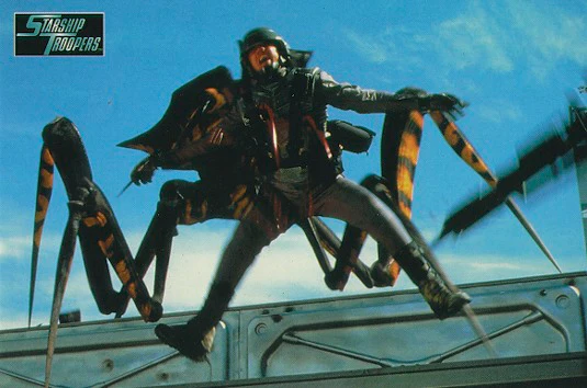 Postkarte Starship Troopers