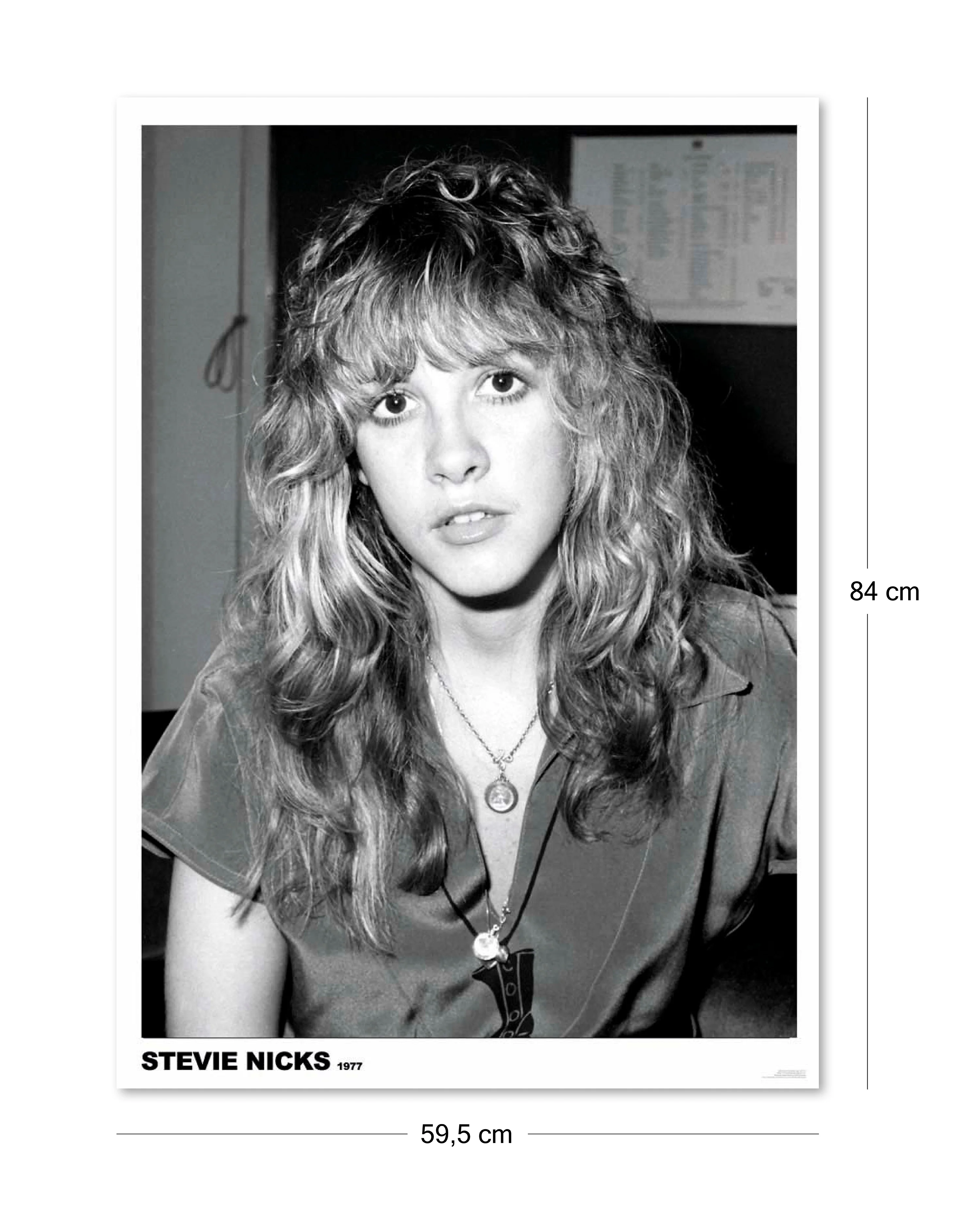 Stevie Nicks Poster Retro Fotografie von 1977 - 61x91,5 cm - Image 7