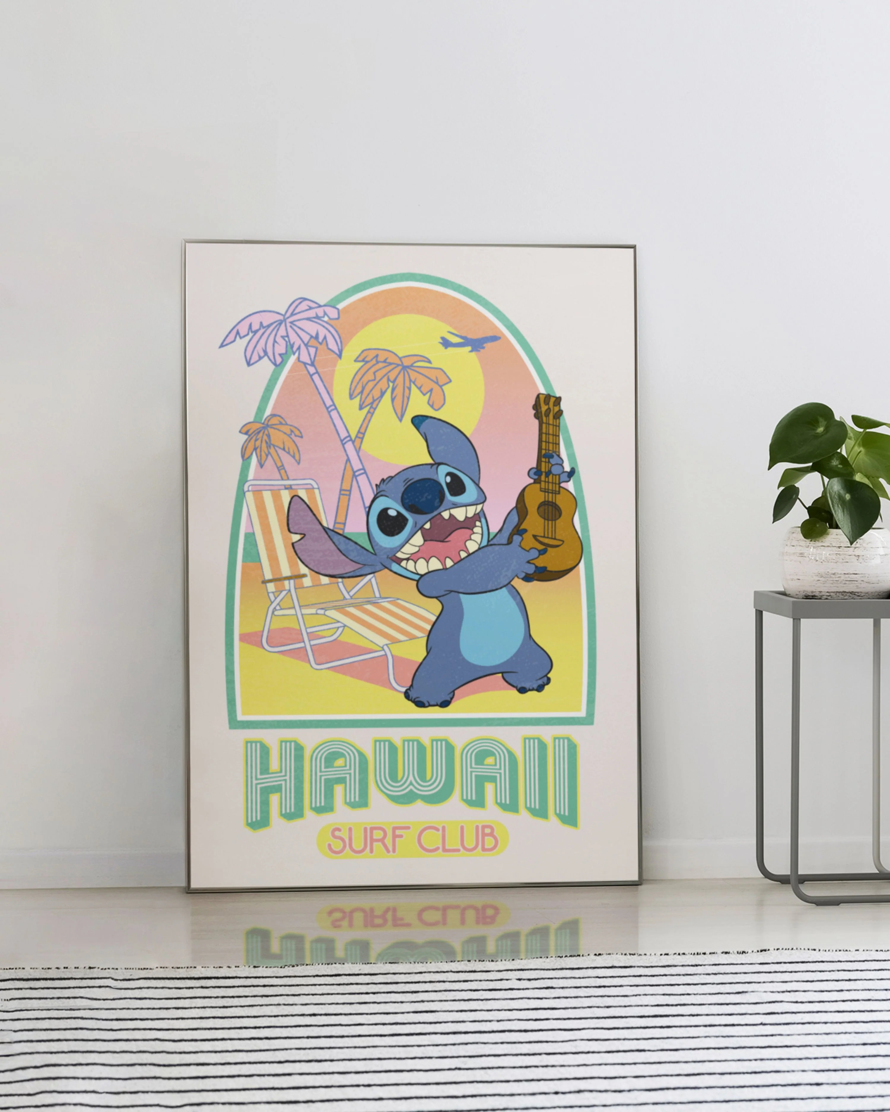 Stitch Poster Disney Hawaii Surf Club - Image 3
