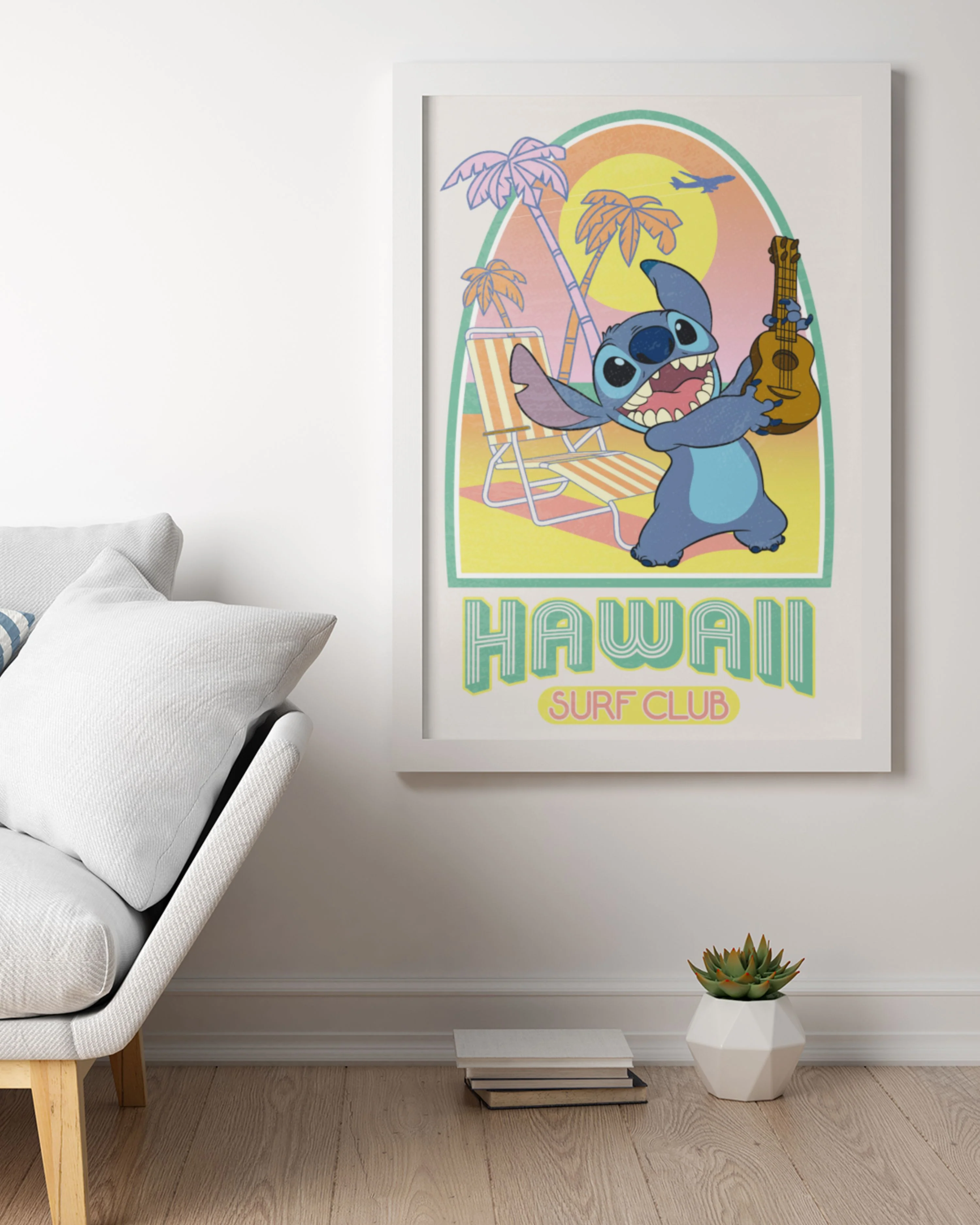 Stitch Poster Disney Hawaii Surf Club - Image 6