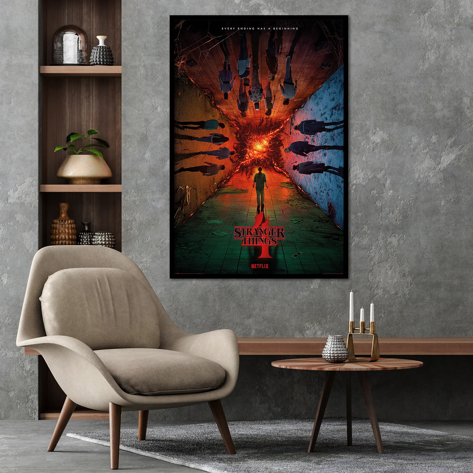 Stranger Things 4 Poster Every Ending Has A Beginning - Image 7