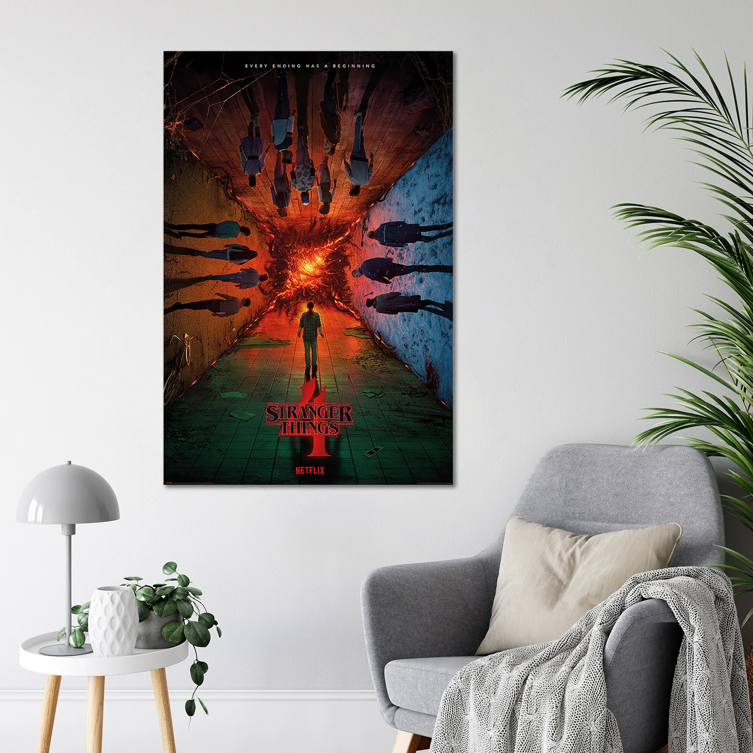 Stranger Things 4 Poster Every Ending Has A Beginning - Image 8