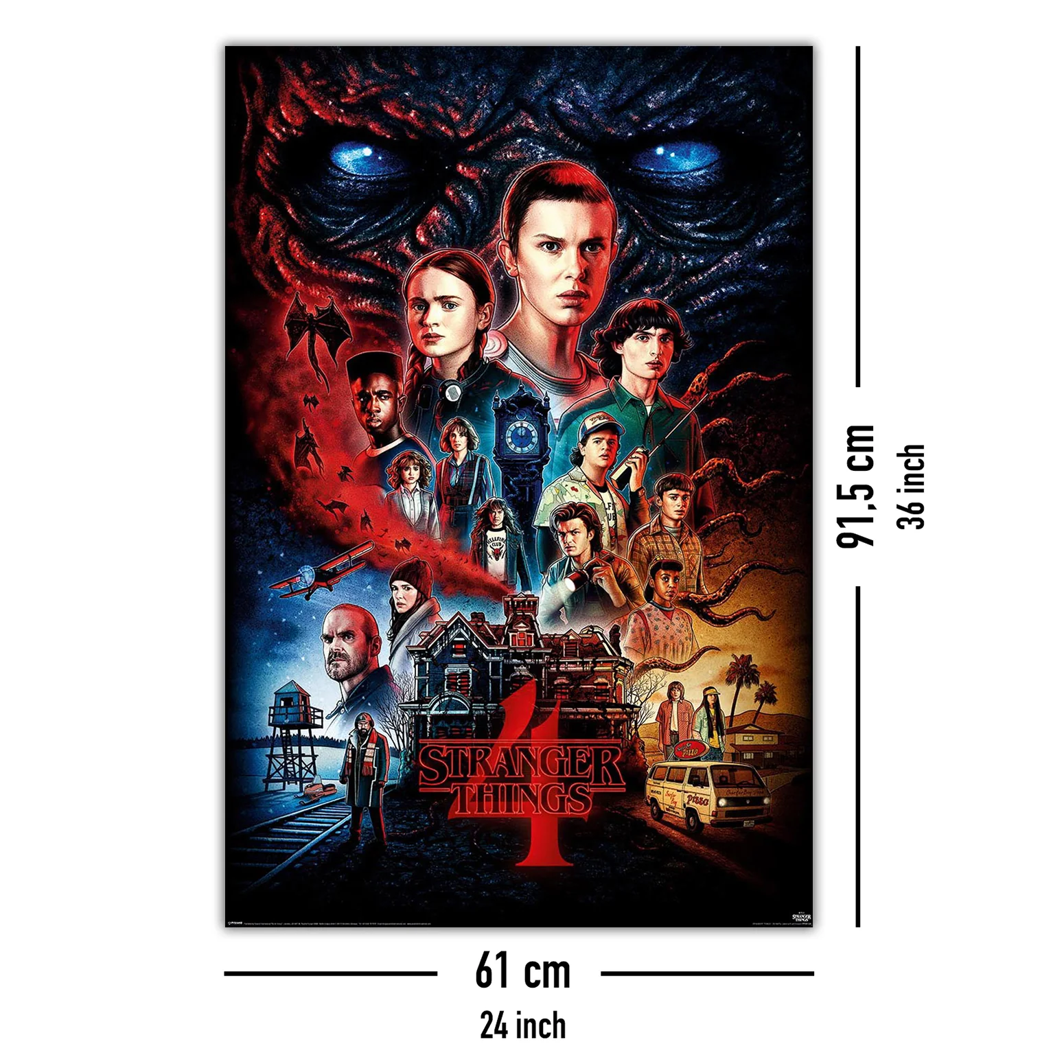Stranger Things 4 Poster Vecna - Image 5