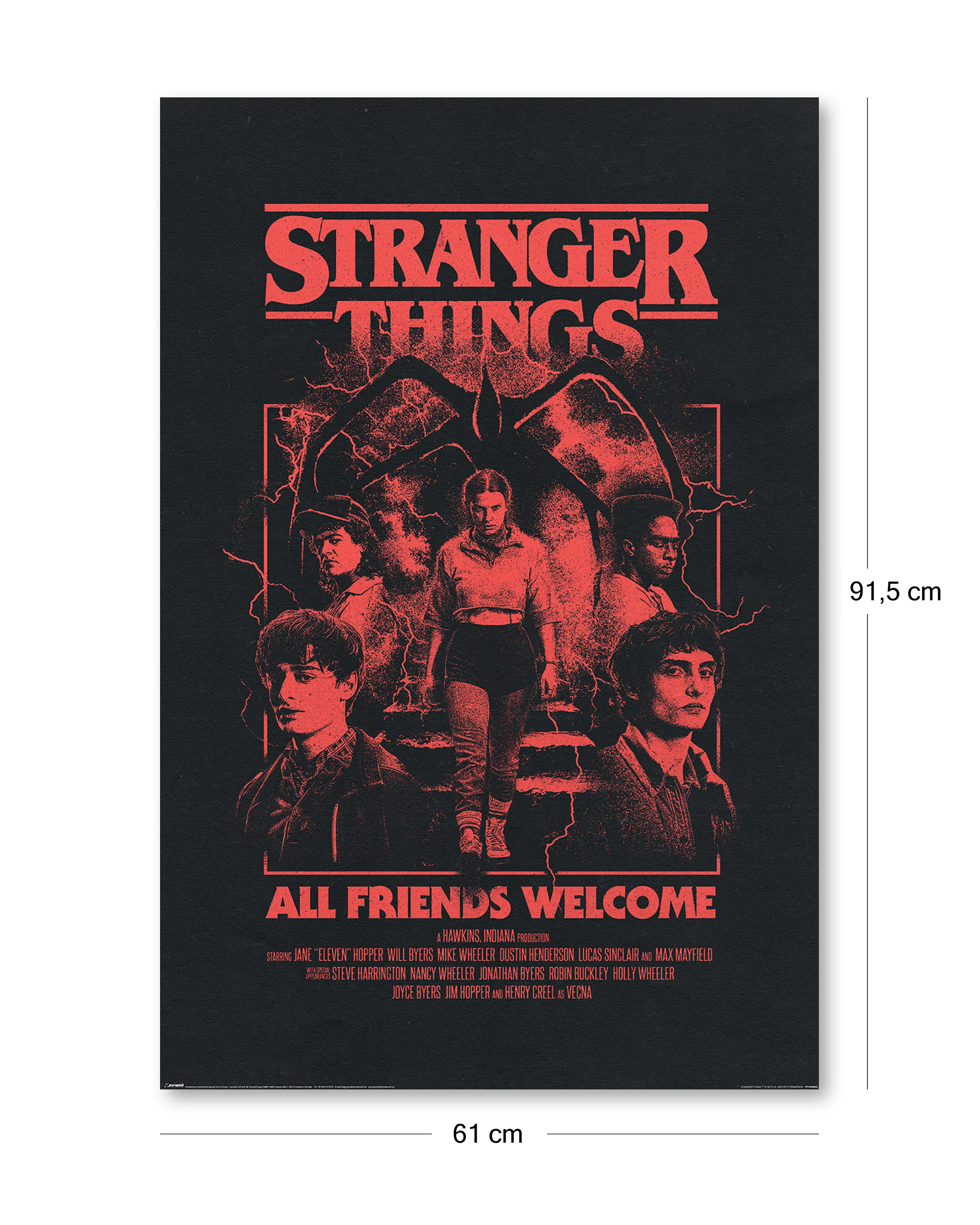 Stranger Things 5 Poster All Friends Welcome - Image 2