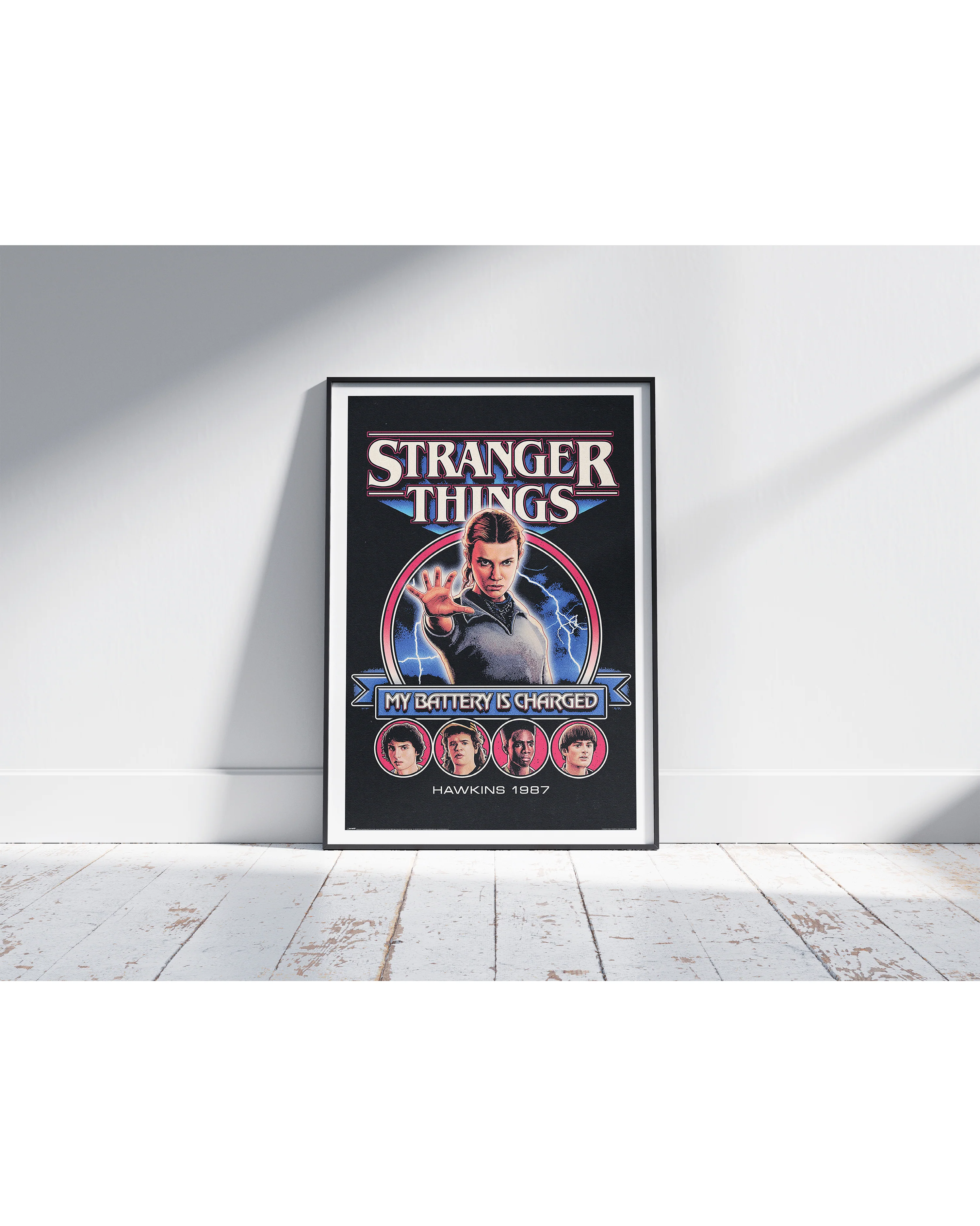 Stranger Things 5 Poster My Battery Is Charged - Image 3
