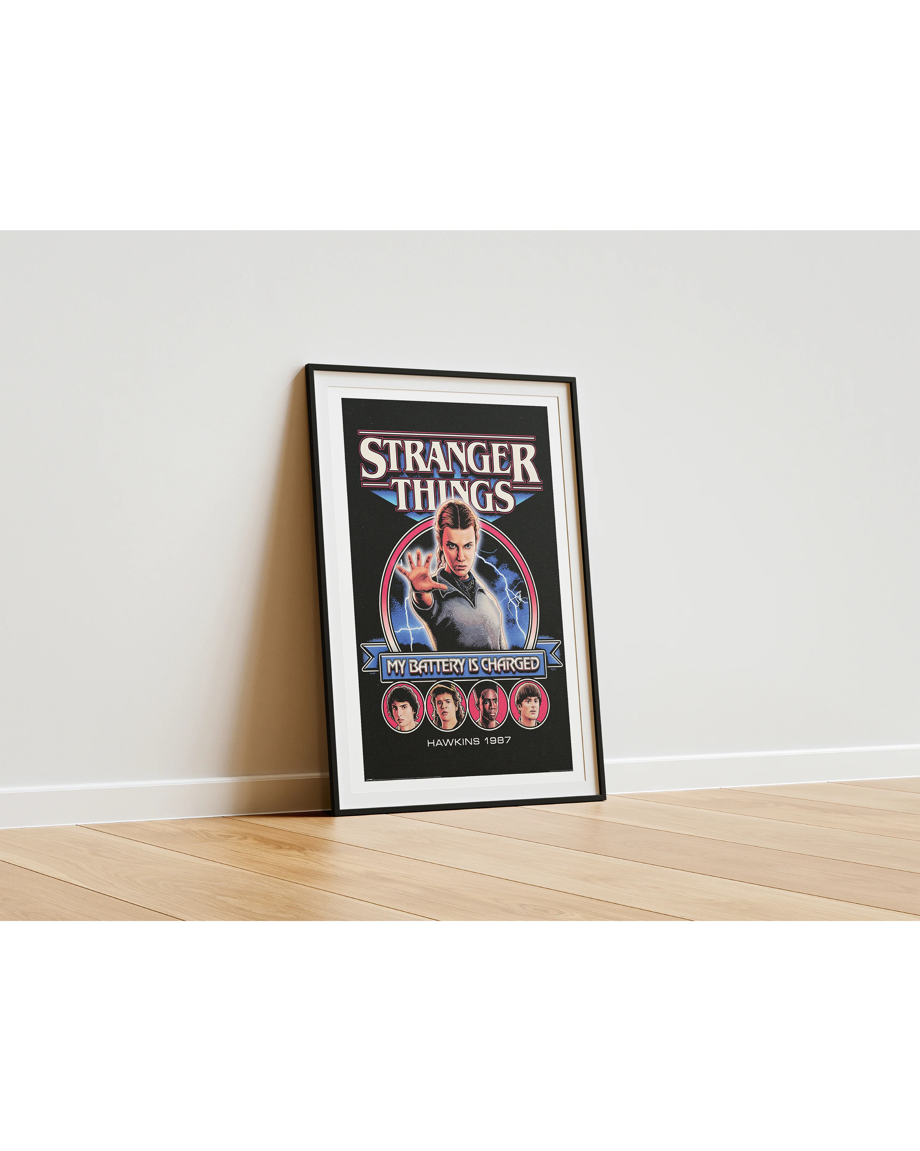 Stranger Things 5 Poster My Battery Is Charged - Image 4