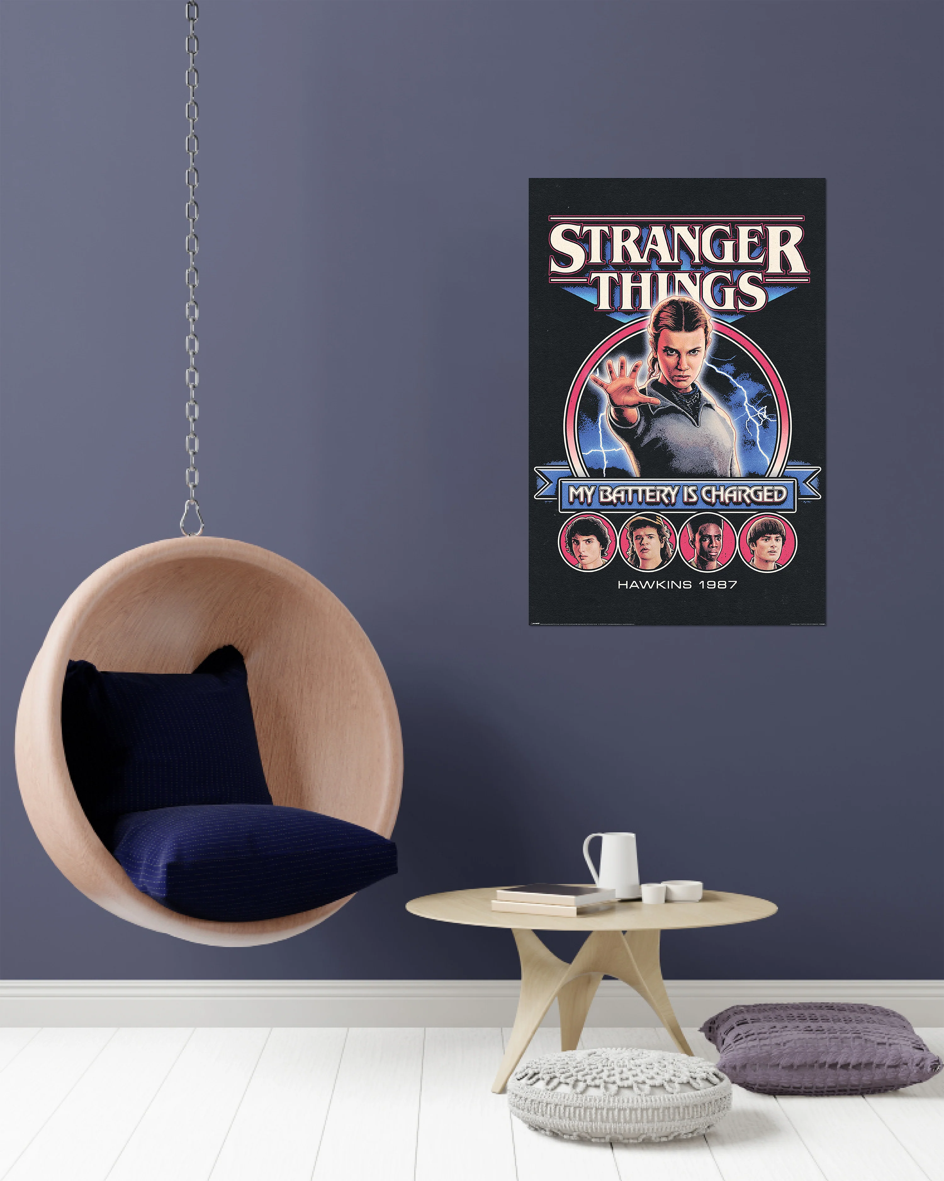 Stranger Things 5 Poster My Battery Is Charged - Image 5
