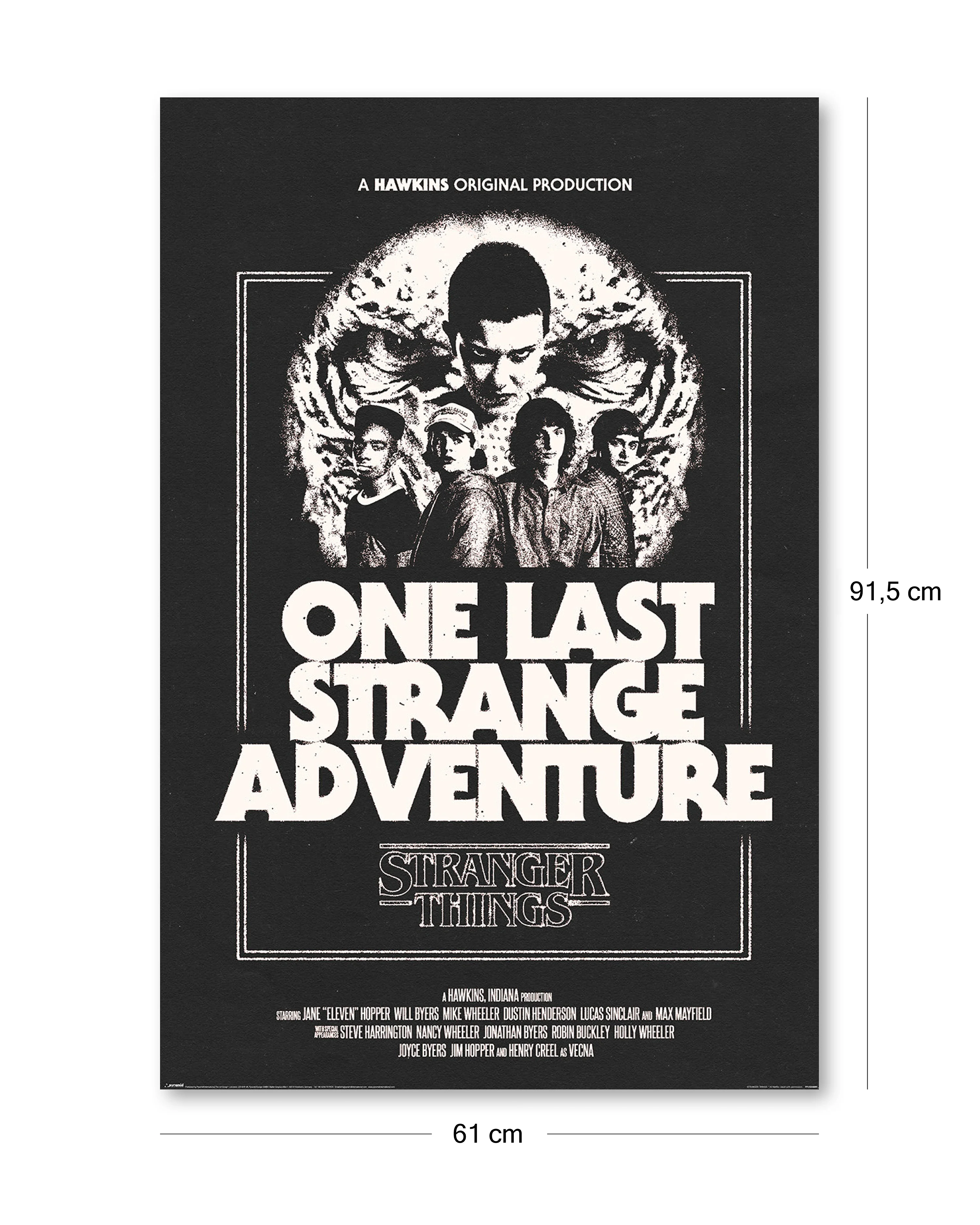 Stranger Things 5 Poster One Last Strange Adventure - Image 2