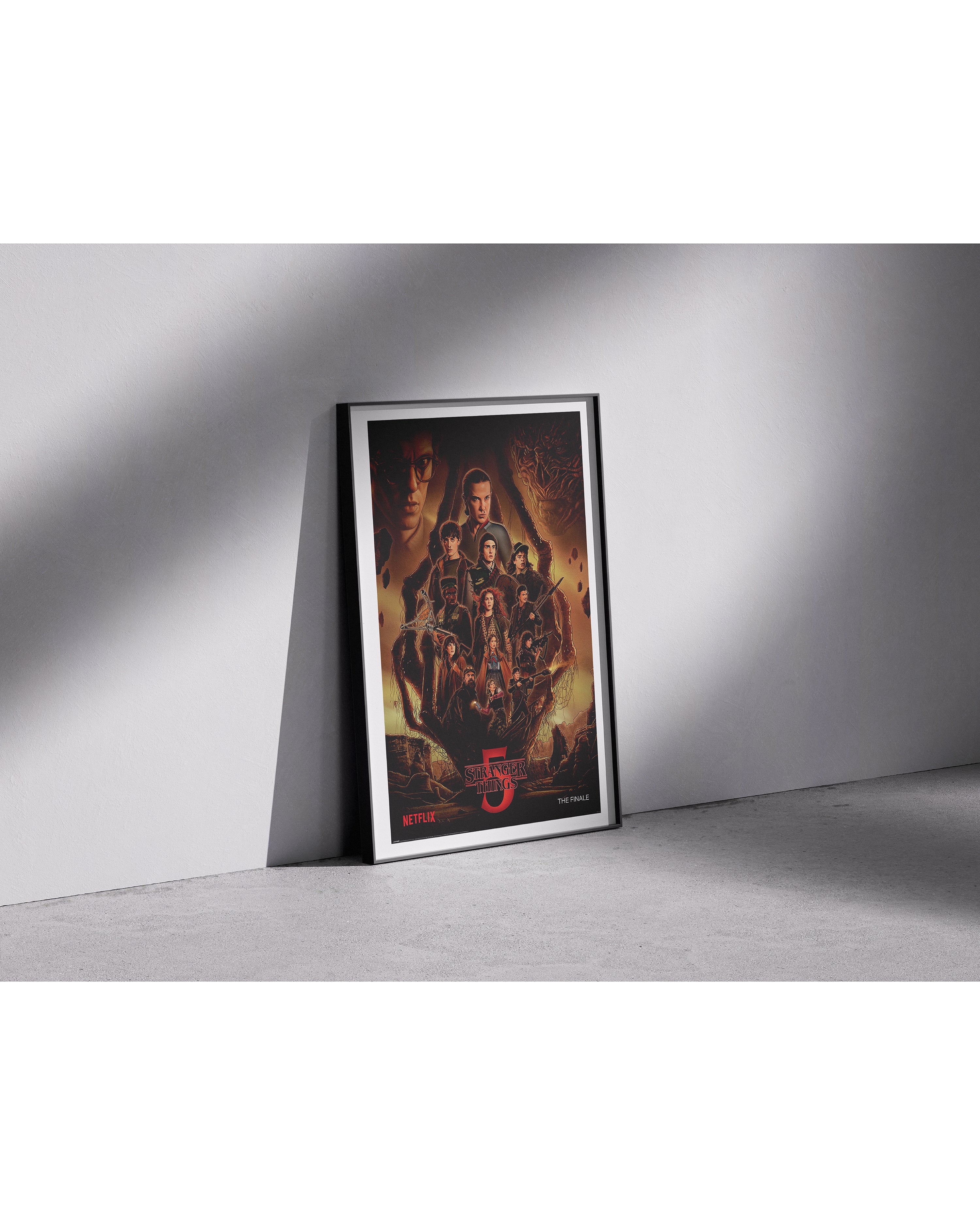 Stranger Things Season 5 Poster: The Finale - Chapter Eight: The Rightside Up - 61x91,5 cm - Image 4