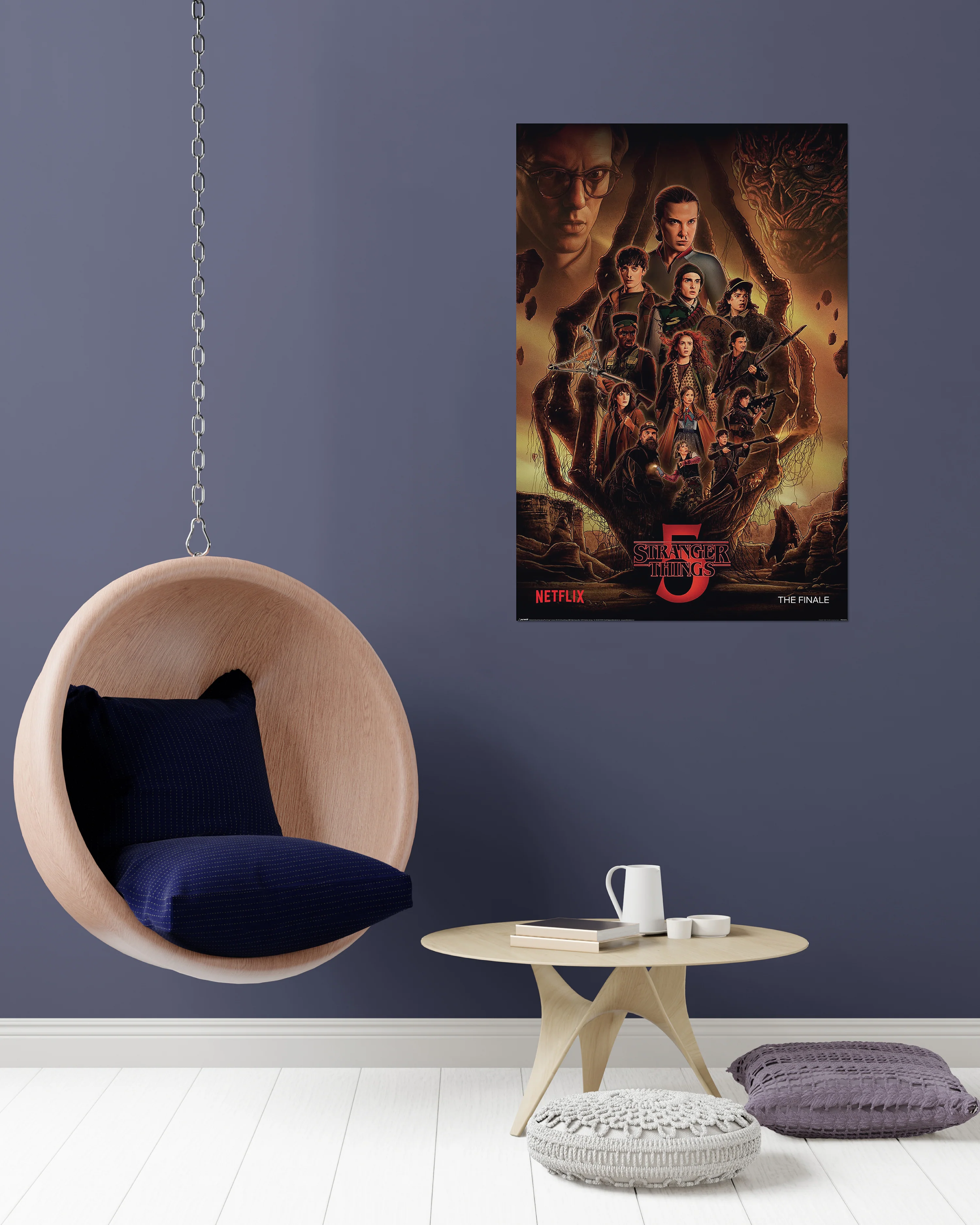Stranger Things Season 5 Poster: The Finale - Chapter Eight: The Rightside Up - 61x91,5 cm - Image 5