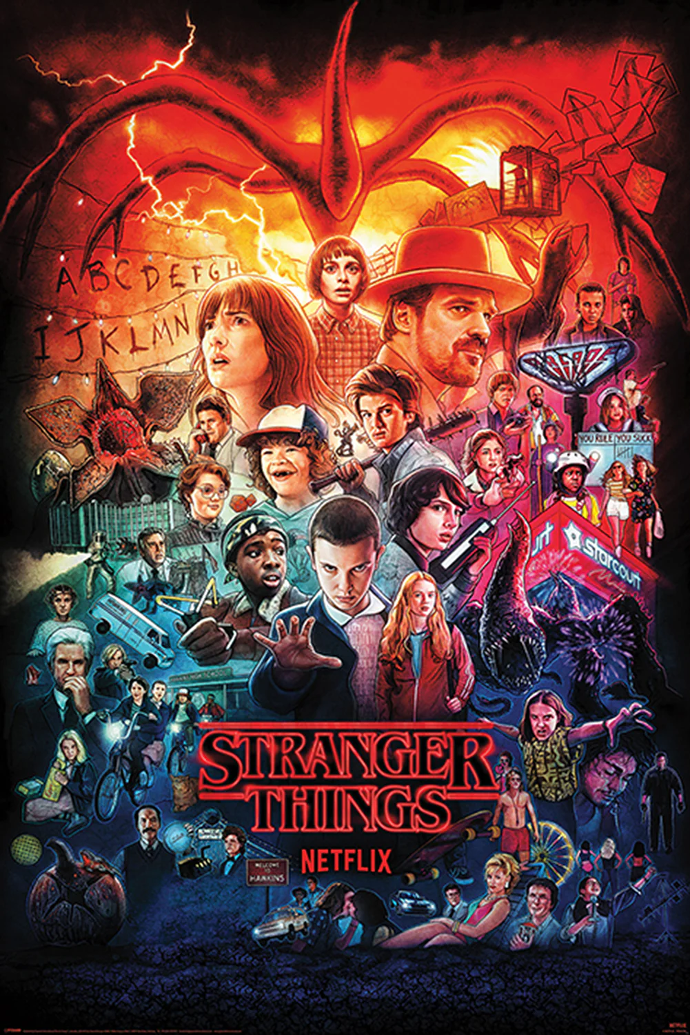 Stranger Things Poster 3er-Set Season 4 - Image 3