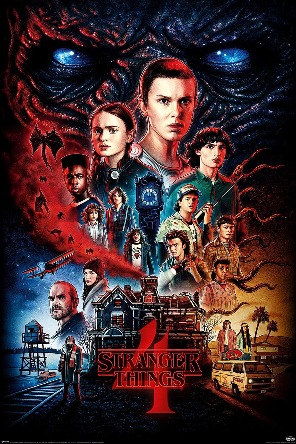 Stranger Things Poster 3er-Set Season 4 - Image 4