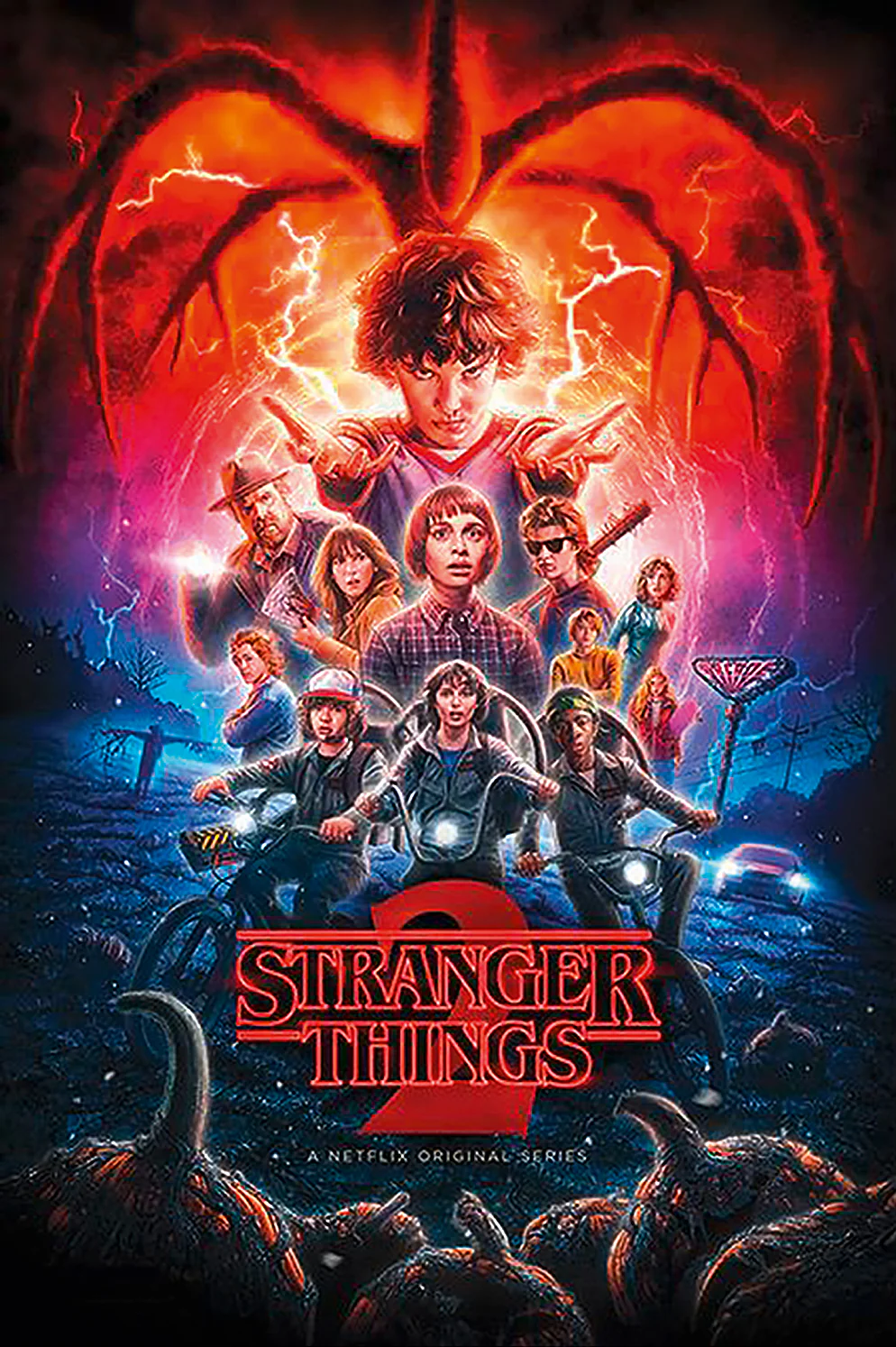 Stranger Things Poster 4er-Set Season 1 - 4 - Image 3
