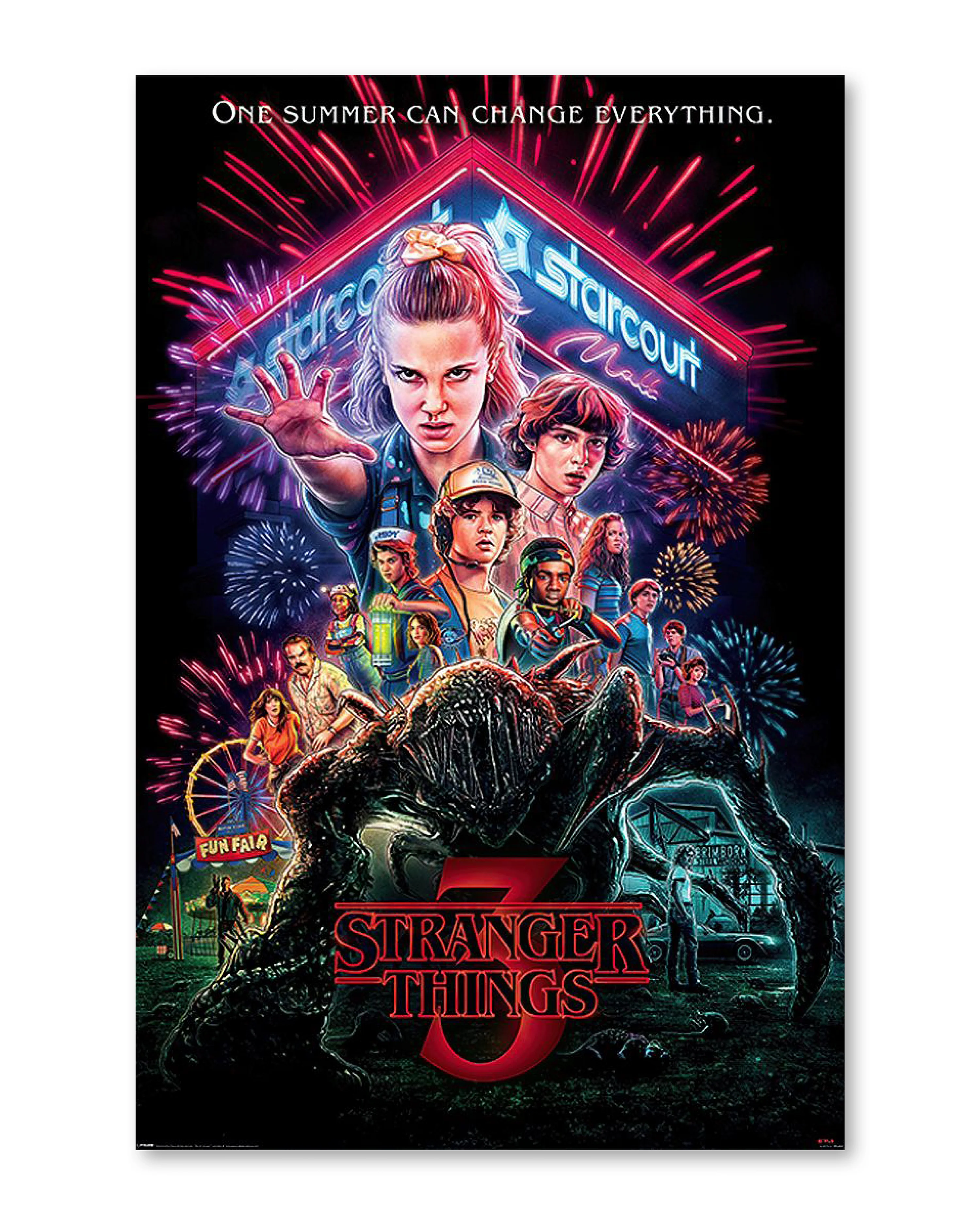 Stranger Things Poster 5er Set 5 Plakate der 5 Seasons - Image 6