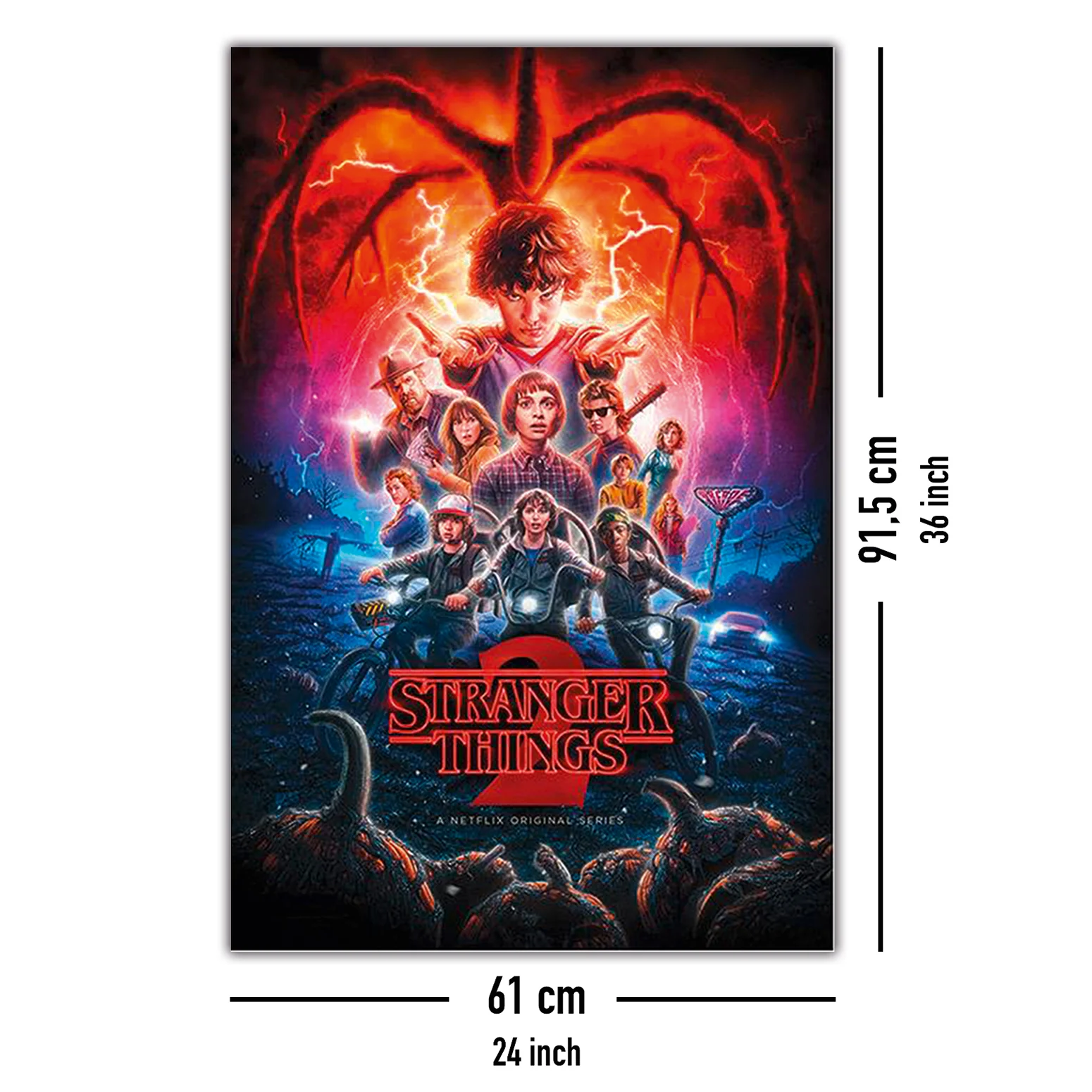 Stranger Things Poster Season 2 Collage - Image 10
